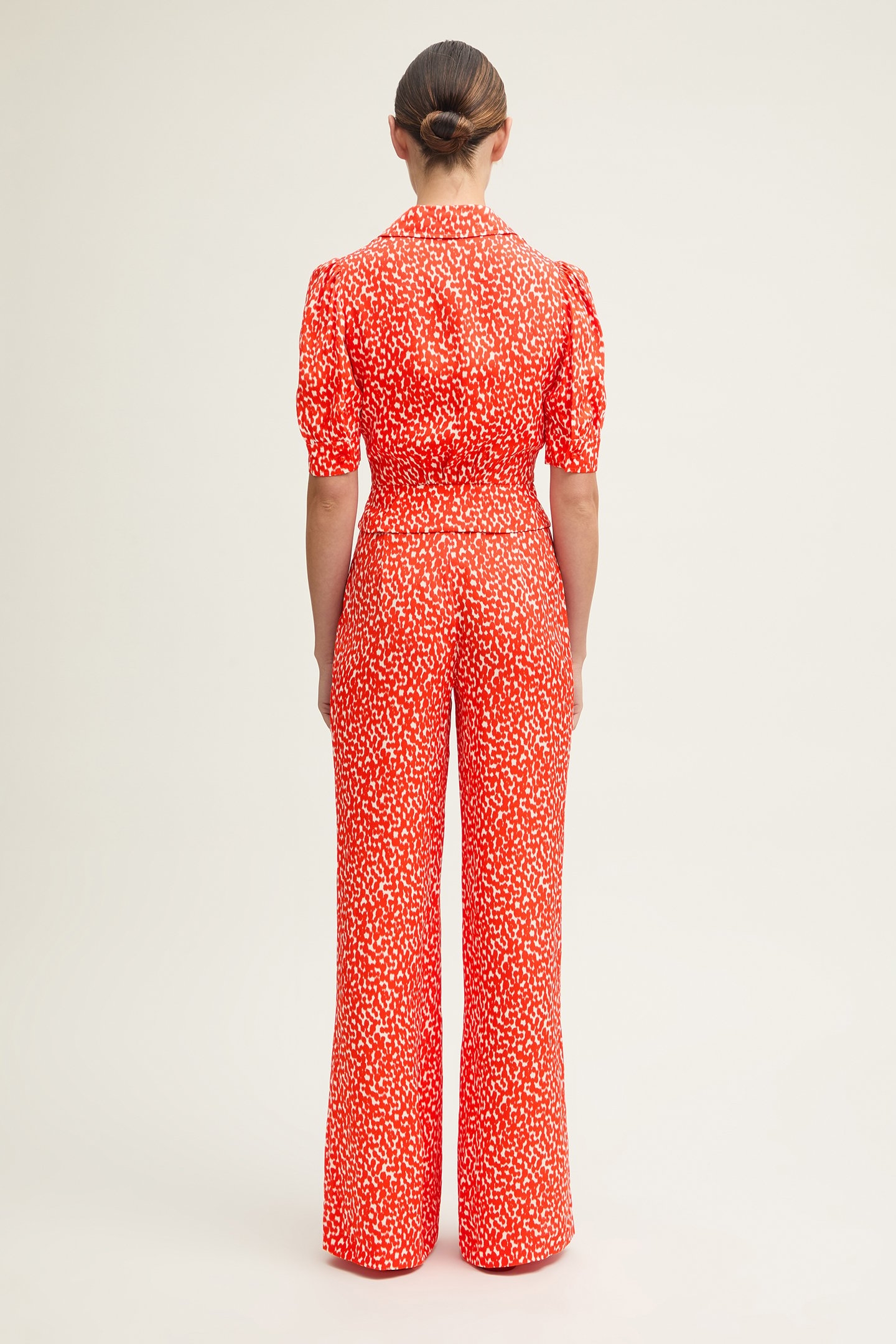 TW SOPHIE IKAT BLOUSE RED 3