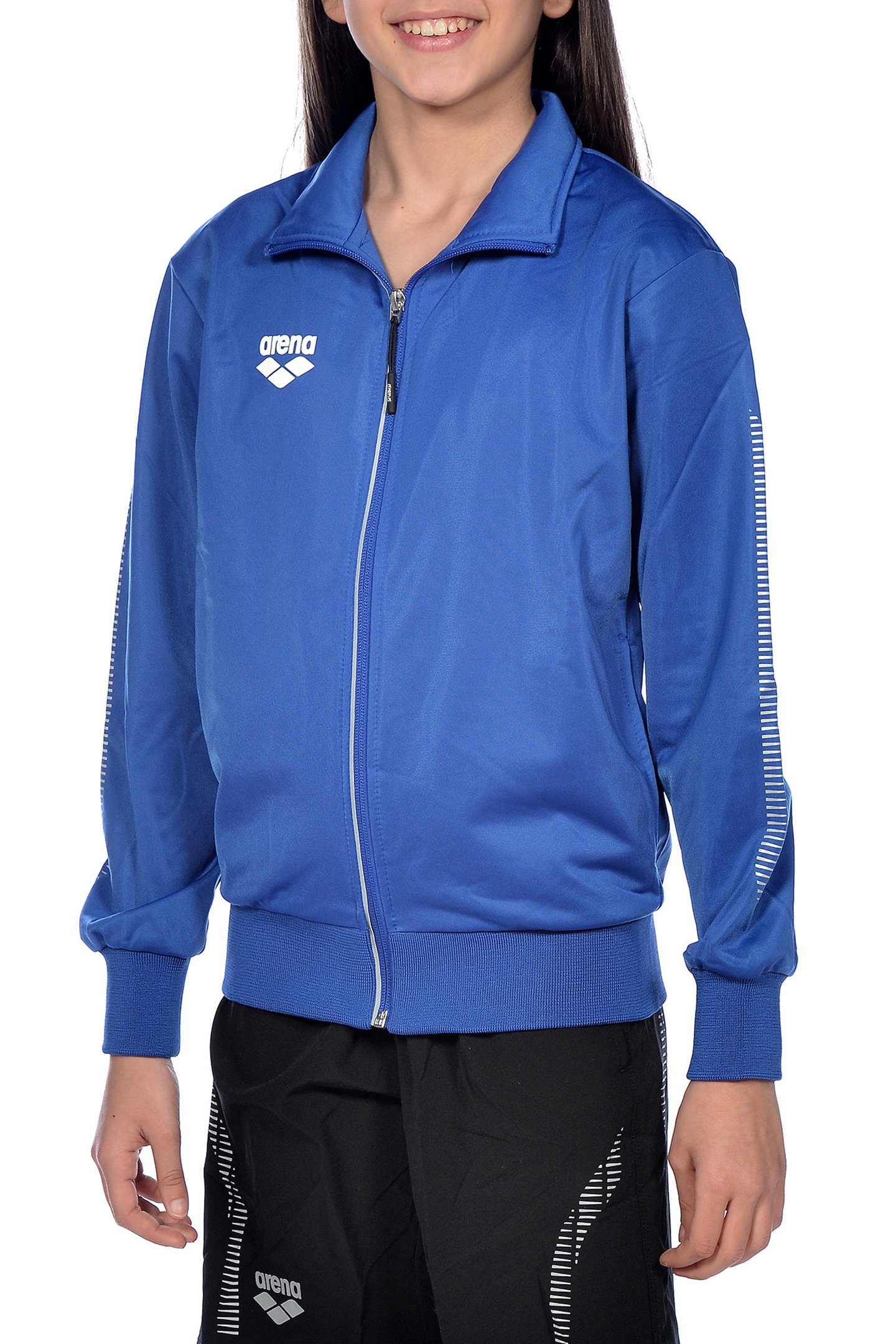 JR TL KNITTED POLY JACKET ROYAL 3