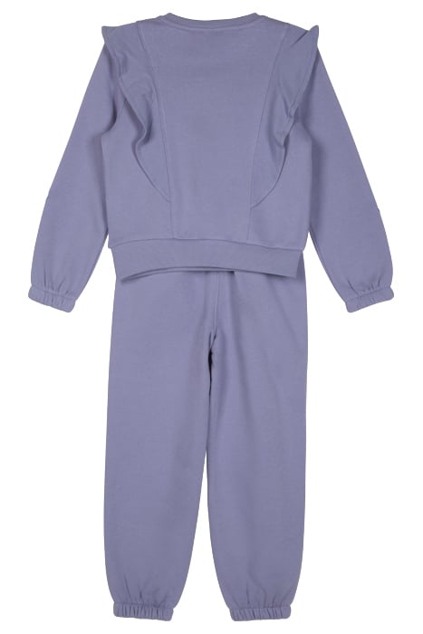 GIRLS FLEECE SET LILAC 2
