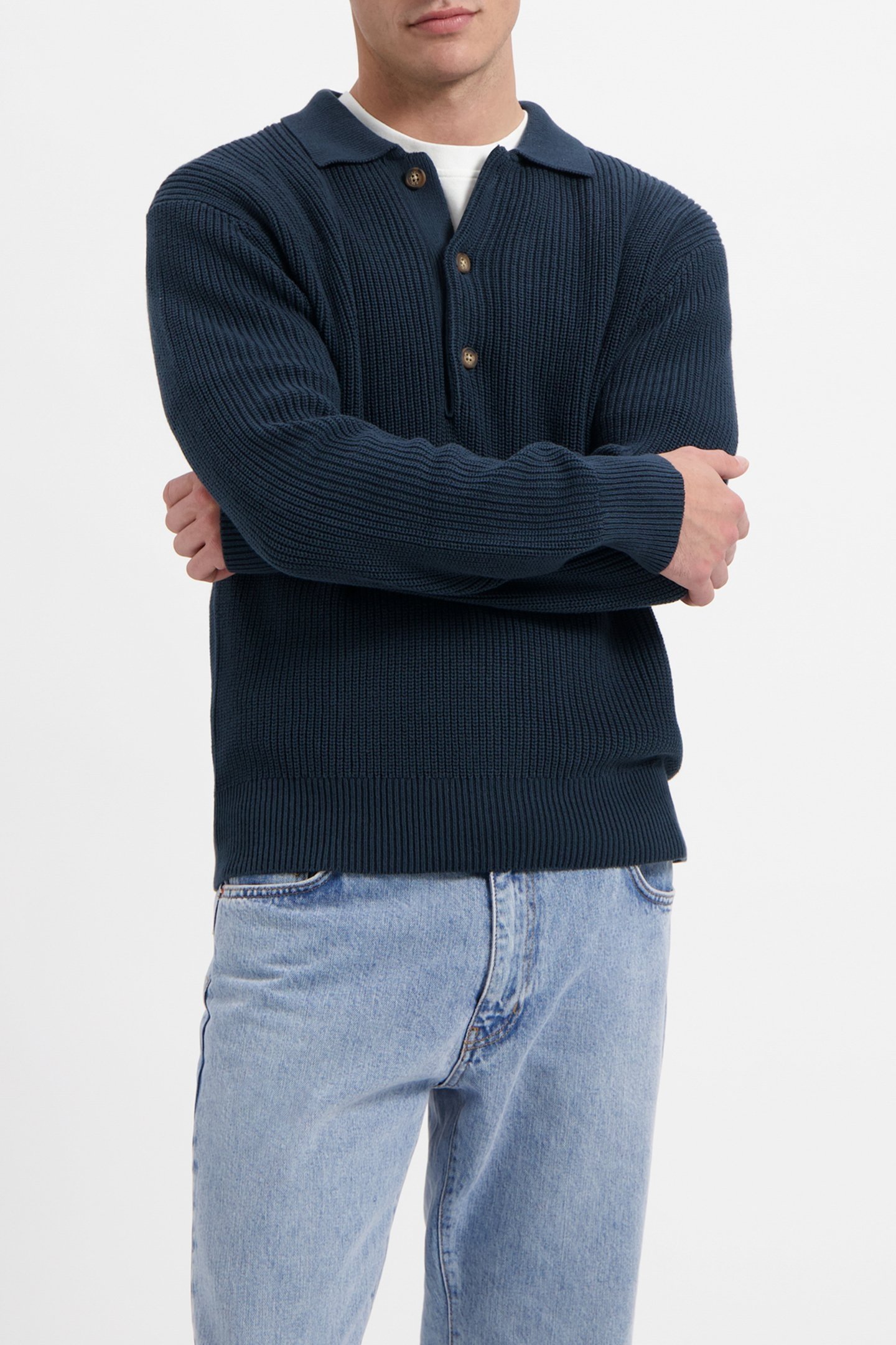 WAL – MILES LS POLO NAVY 1