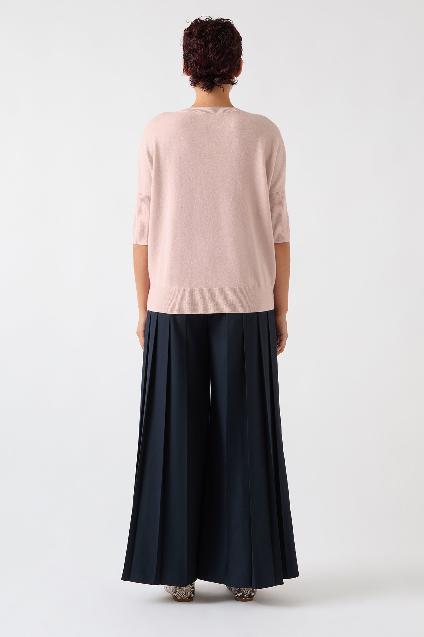 TK MARA KNIT T-SHIRT LIGHT PINK 2