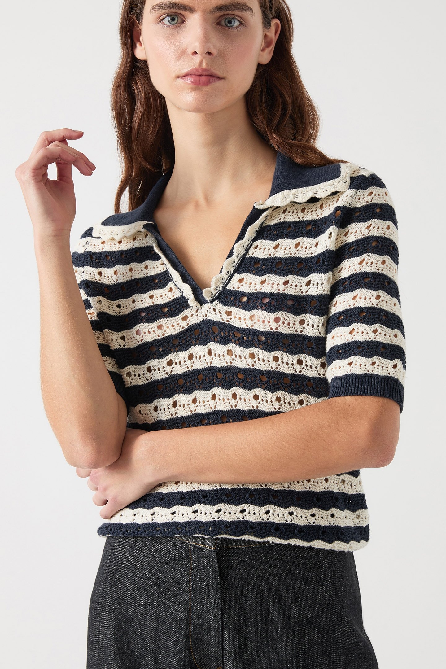 TK CHARLEE SCALLOP TOP CREAM 1