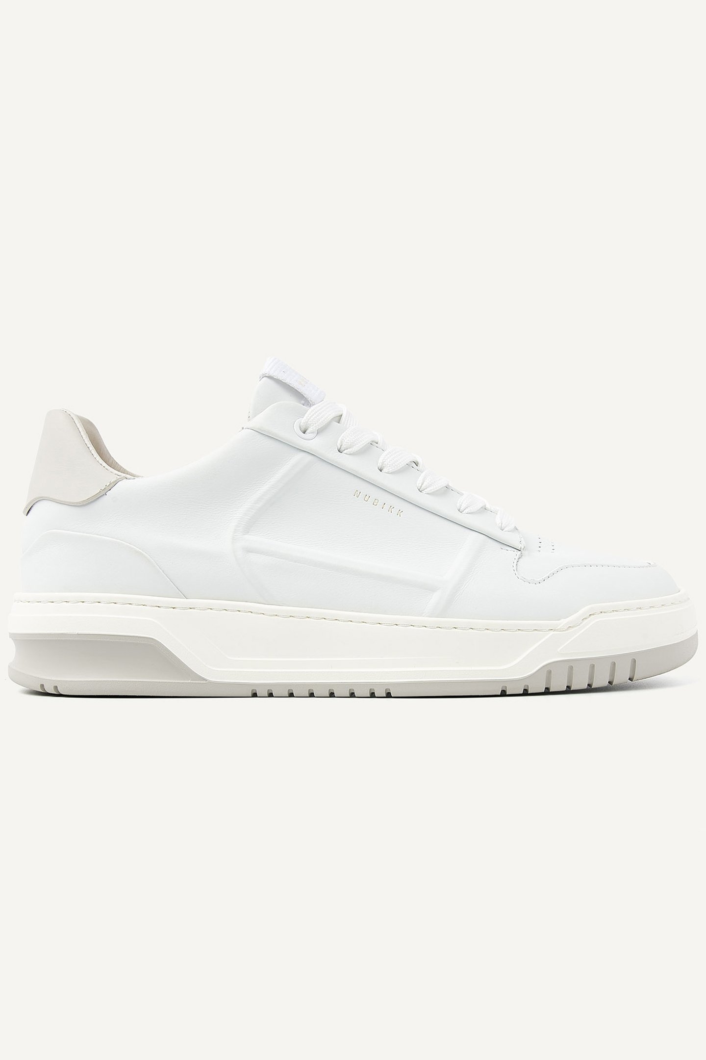 COLE COURT WHITE LEATHER - BEIGE 1