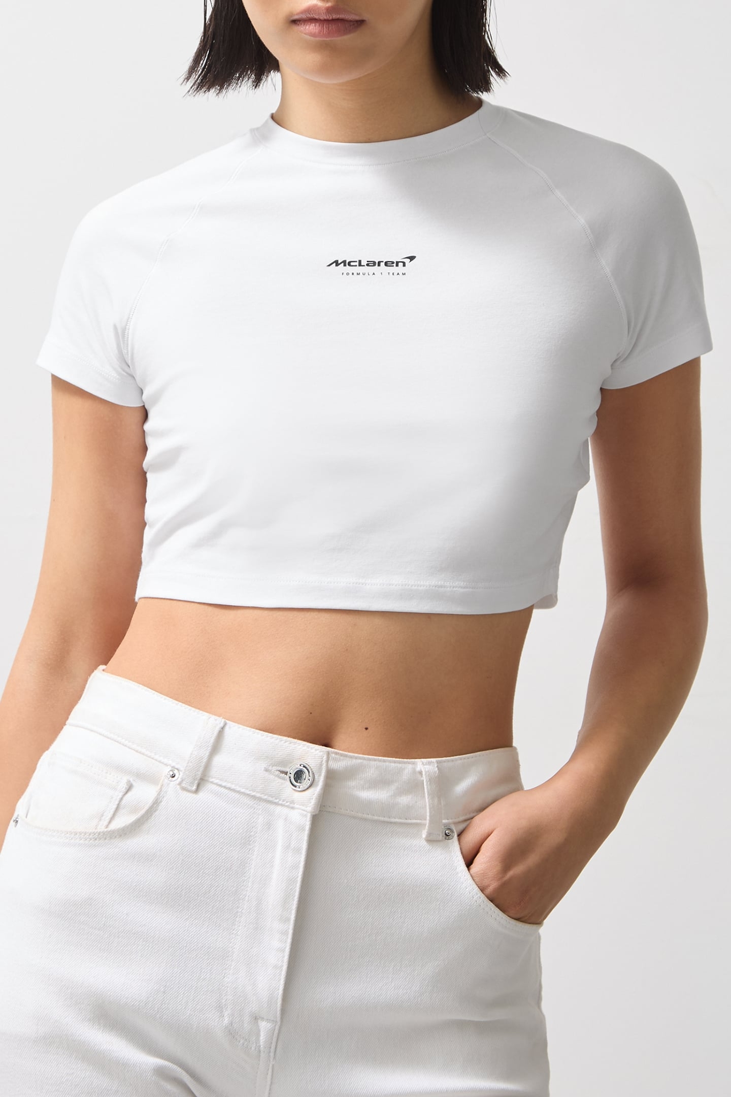SS CROPPED TSHIRT WHITE 1