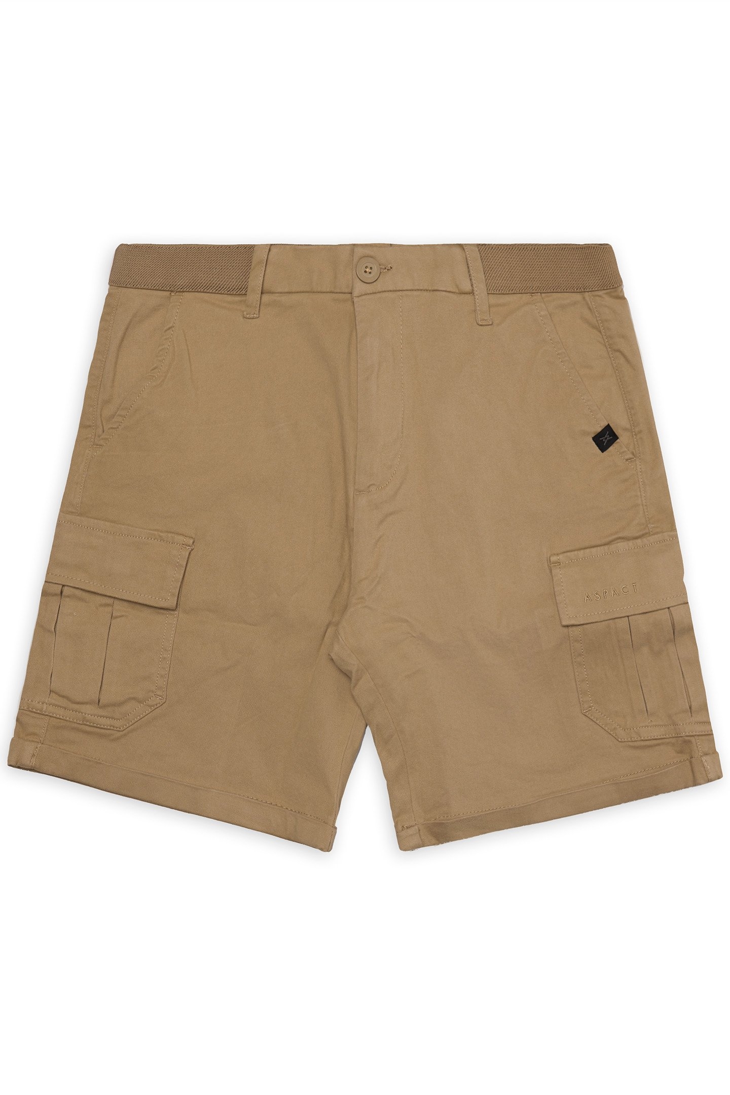 AQUAS CARGO SHORT KHAKI 1