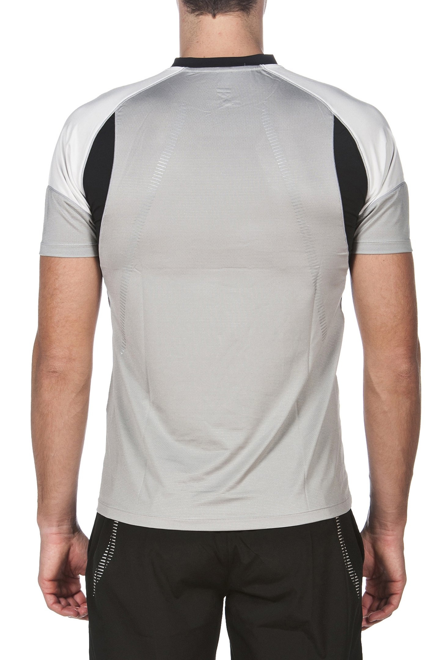 TL TECH S/S RAGLAN TEE BLACK-GREY-ICE 2