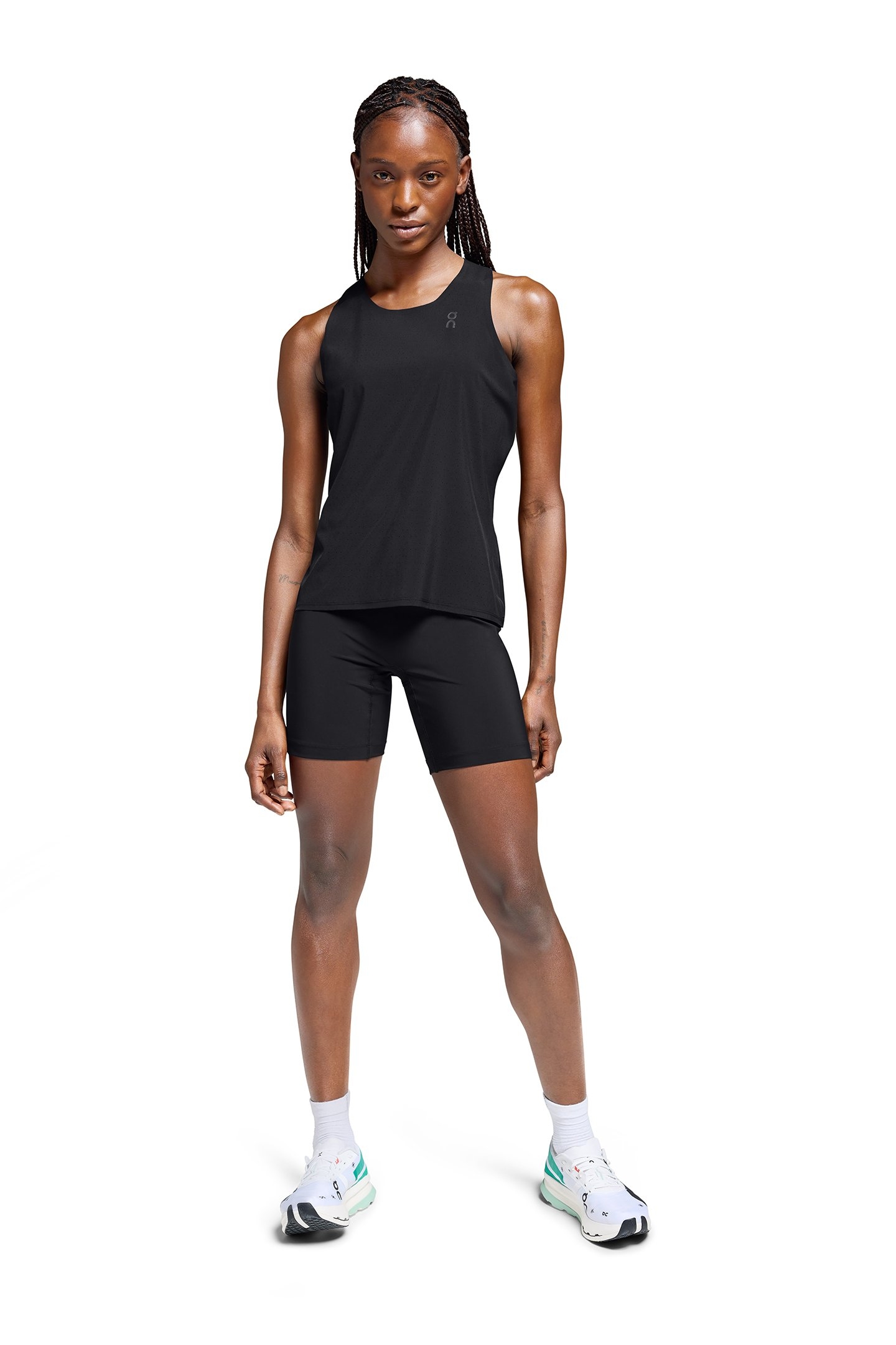 RACE SINGLET BLACK 2