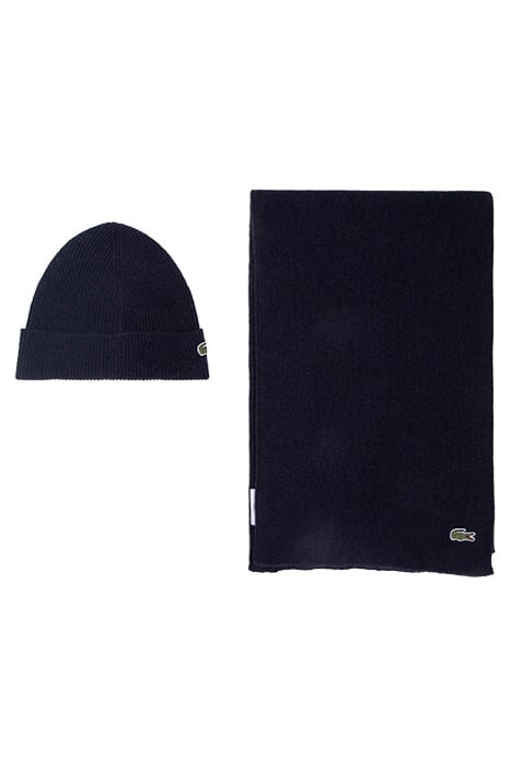 BEANIE SET NAVY BLUE 2