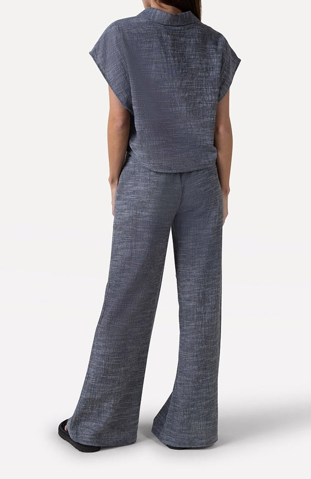 FLORINE PANTS STRUCTURED BLUE 3