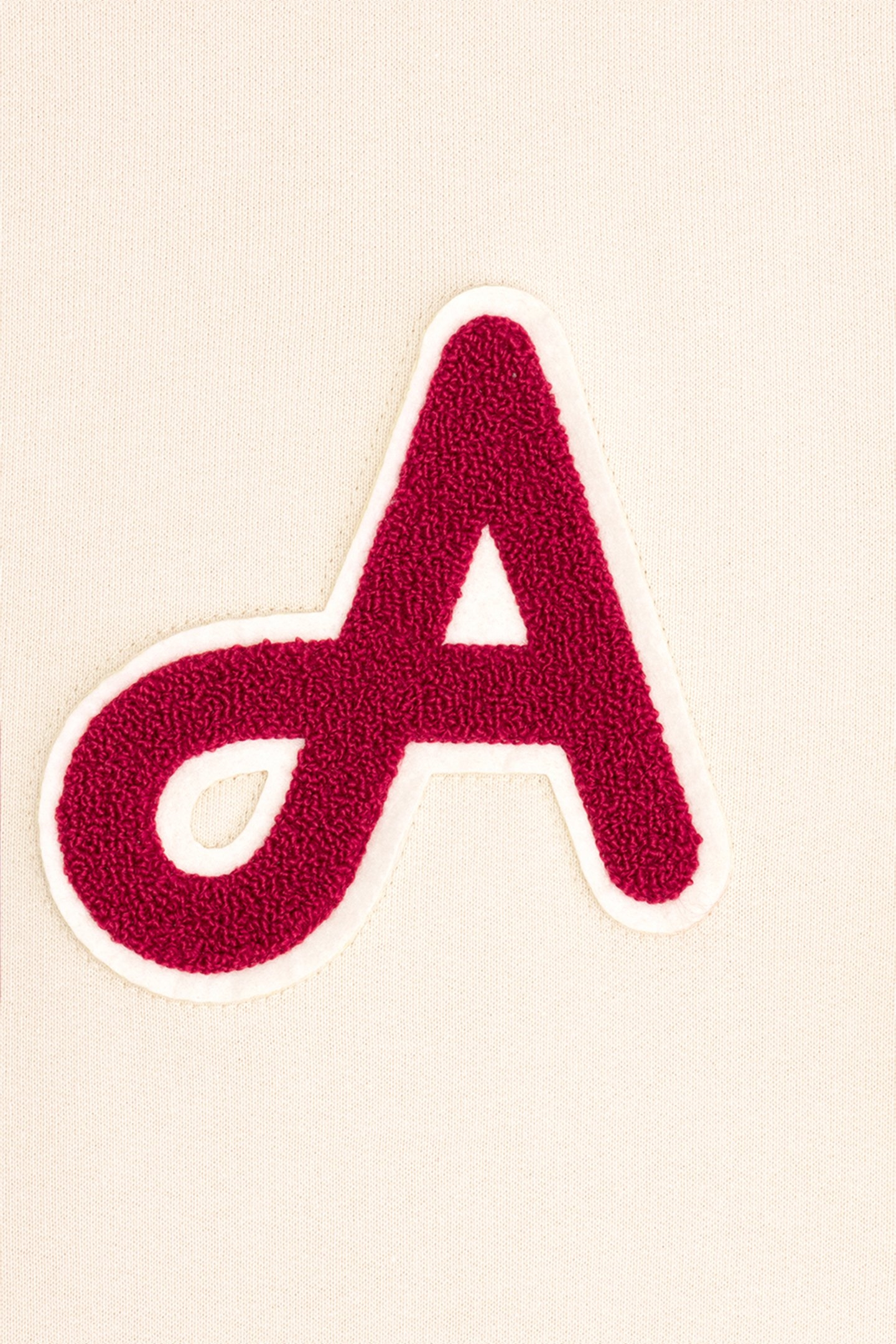 SWEATSHIRT RED ADAM PATCH WHITECAP GRAY 6