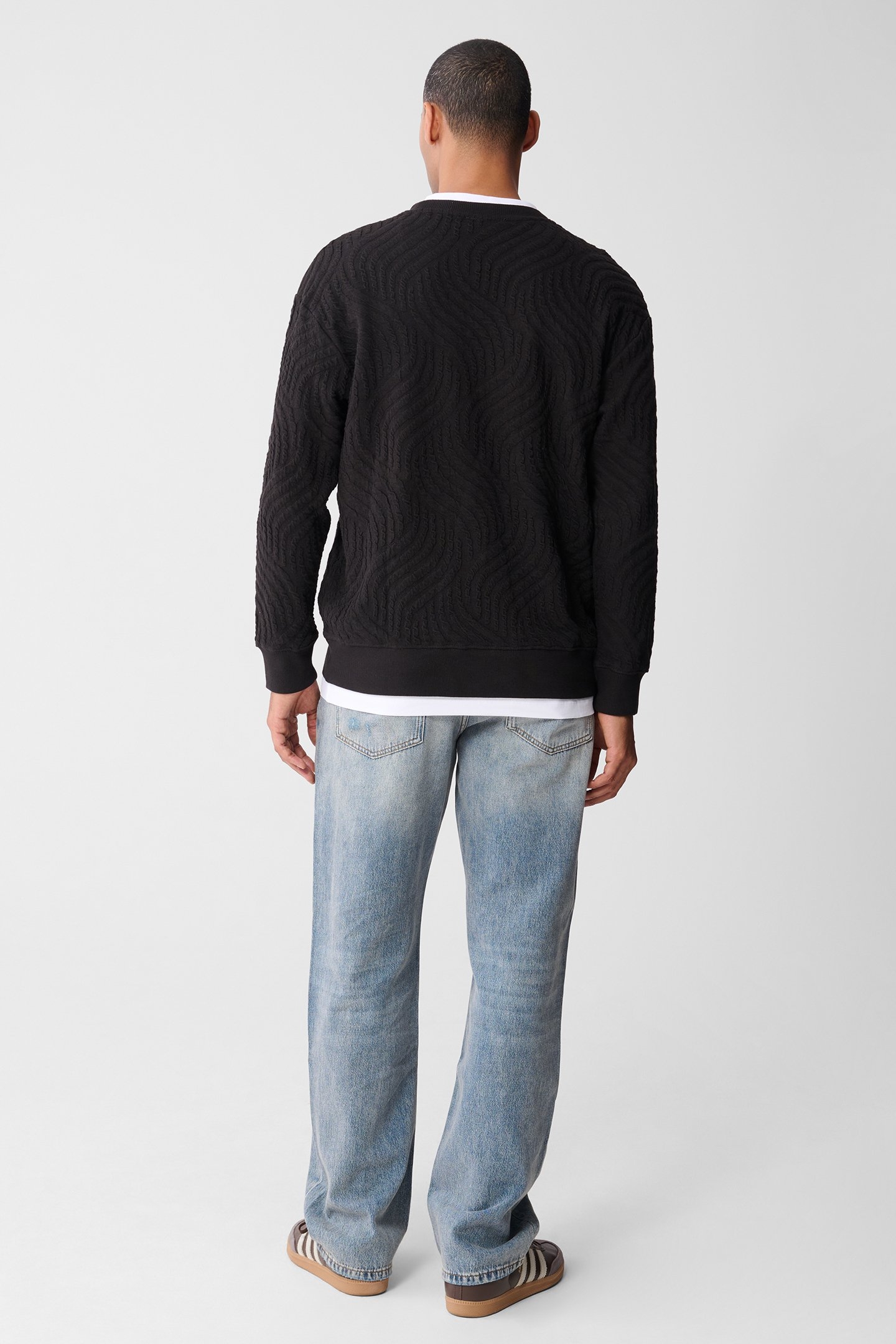 SBWAVE STRUCTURE SWEAT LIGHTGREY 3