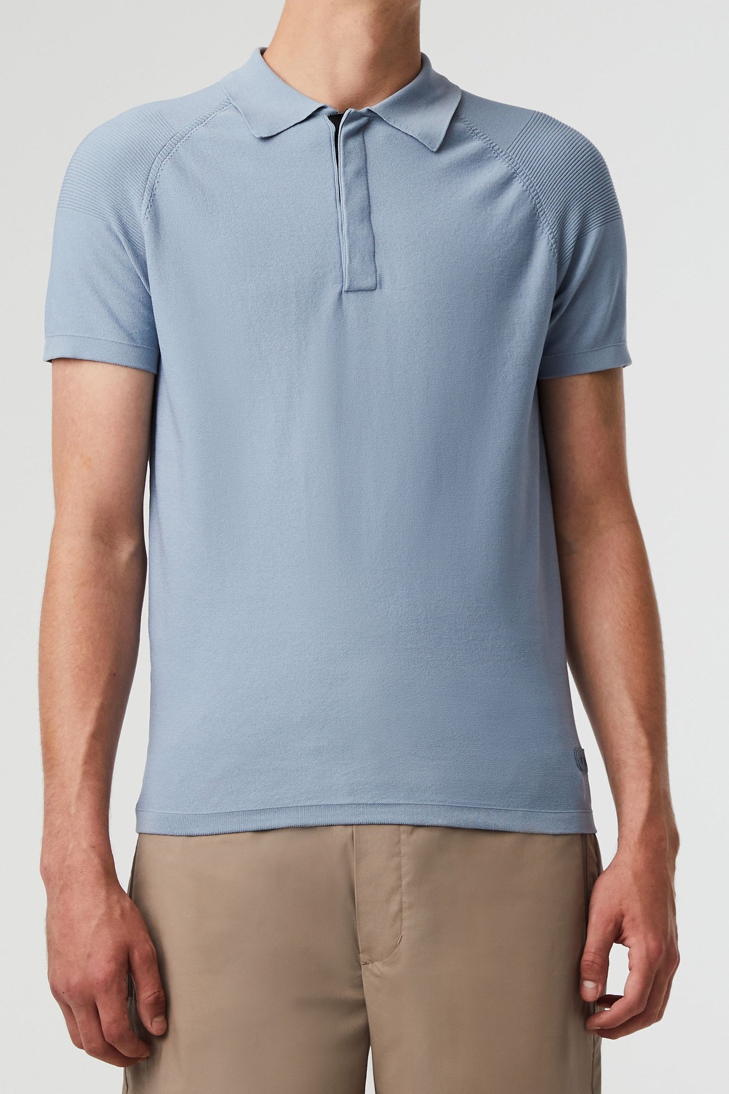 FENZI V1.Y5.01 FLAT KNIT STONE BLUE 1