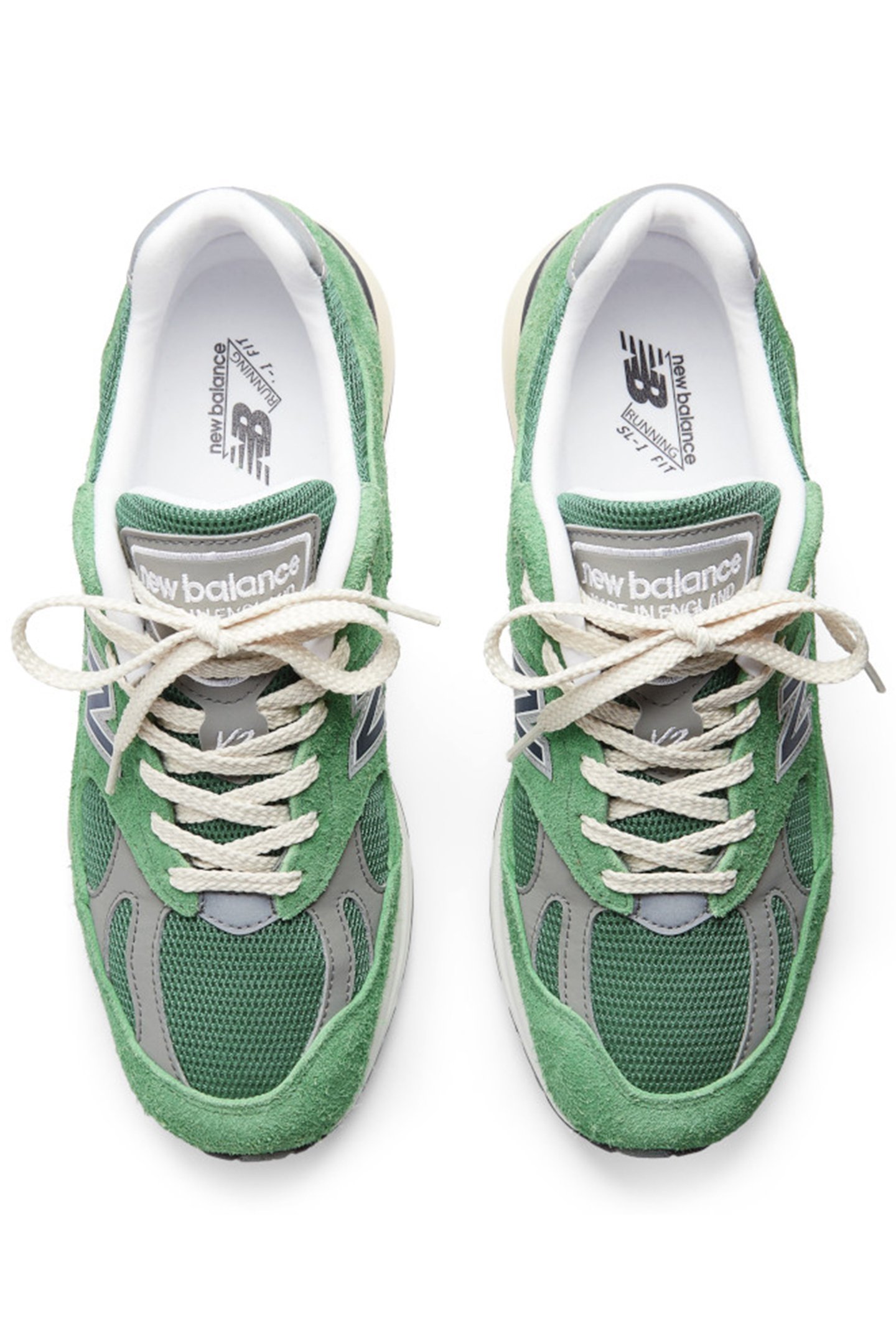 UNISEX MADE IN UK 991V2 GROUNDED PAST MINERAL GREEN 3