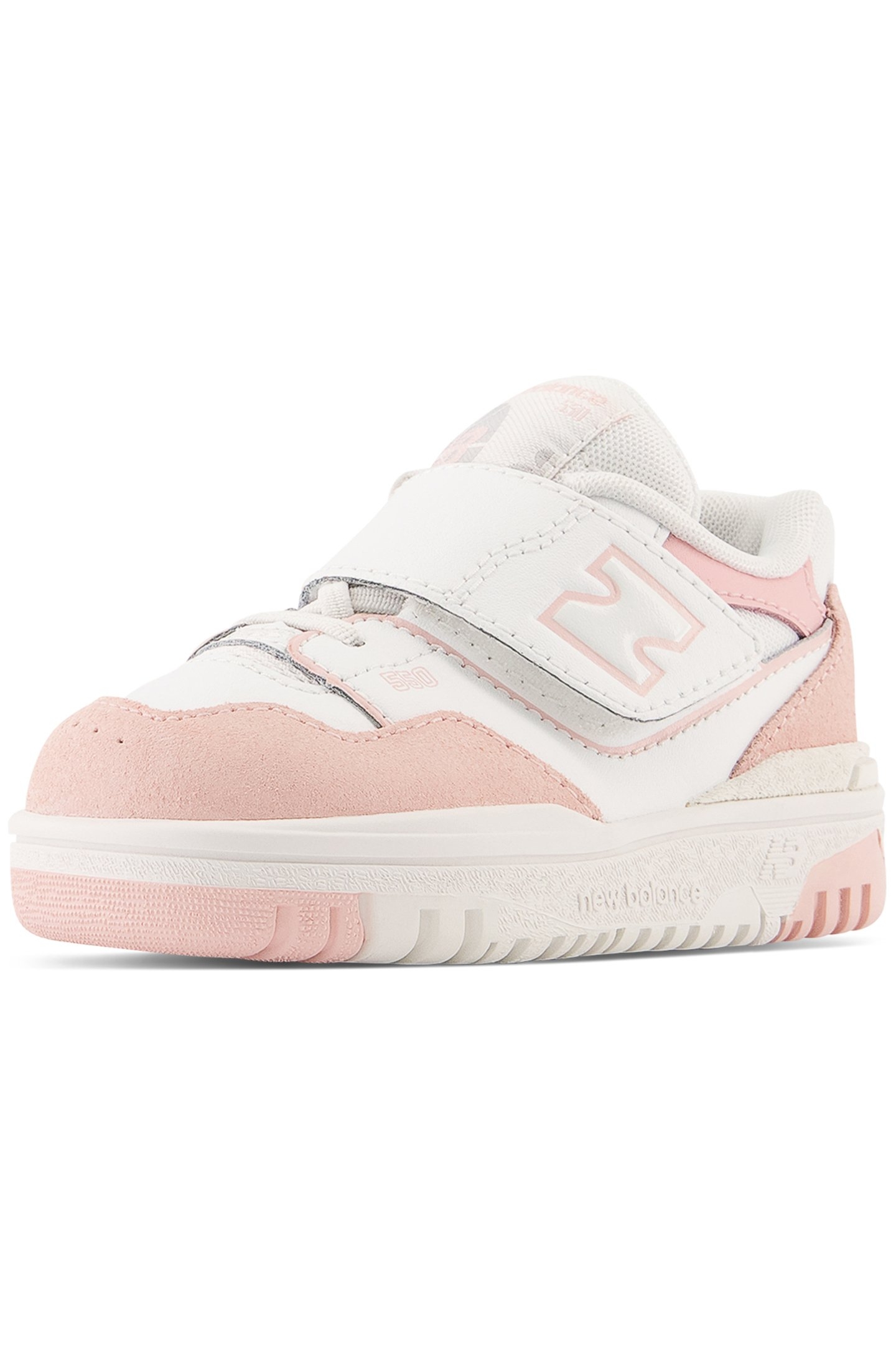 INFANT GIRLS 550 BUNGEE LACE WITH TOP STRAP WHITE 2