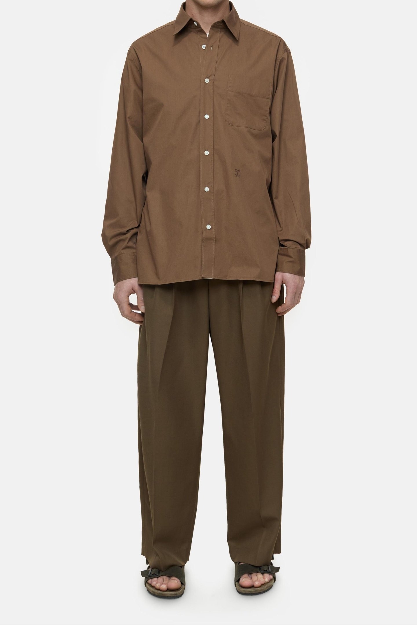 LONGSLEEVE SHIRT TEAK WOOD 1