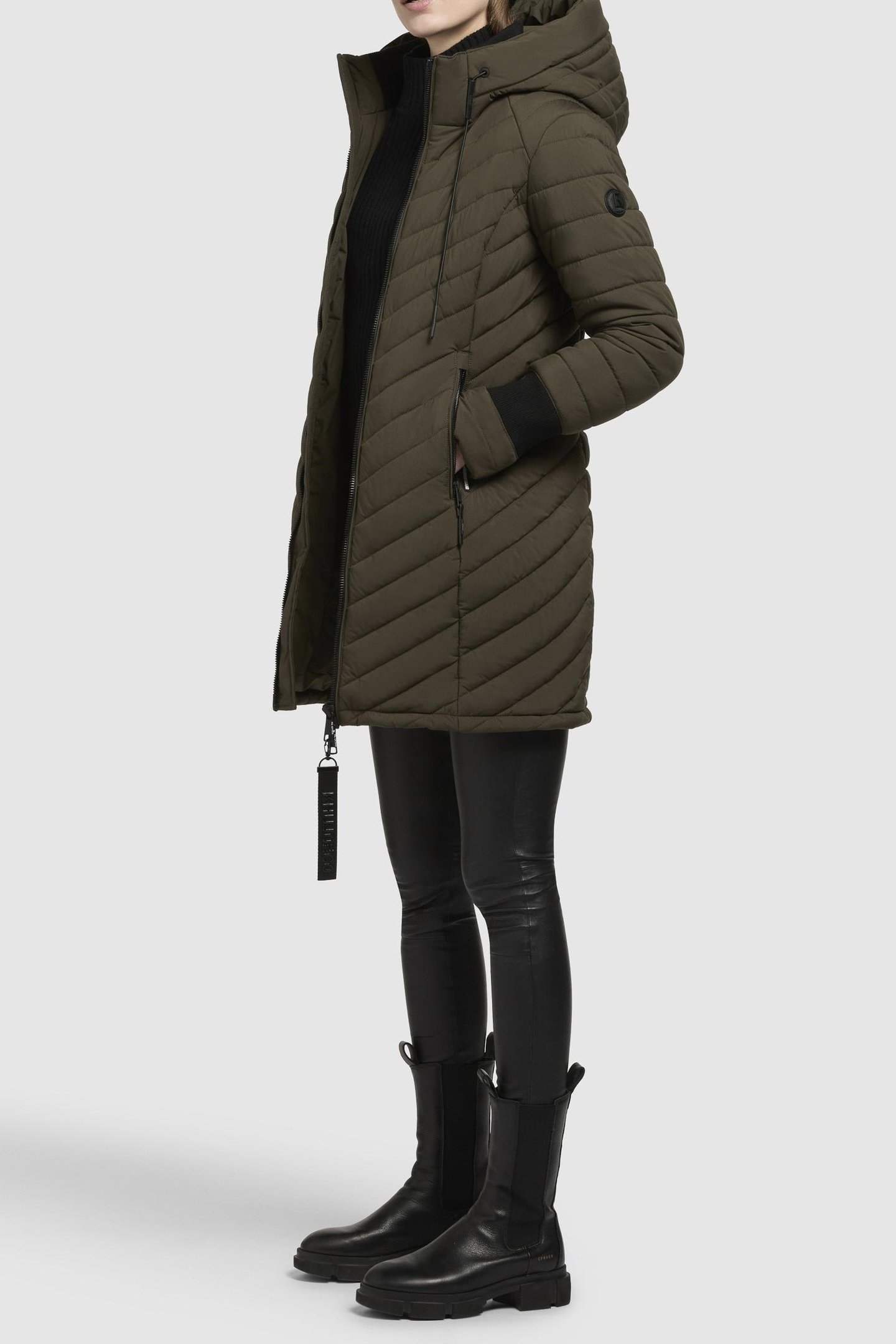 NITA3 COAT NATURE GREEN 4