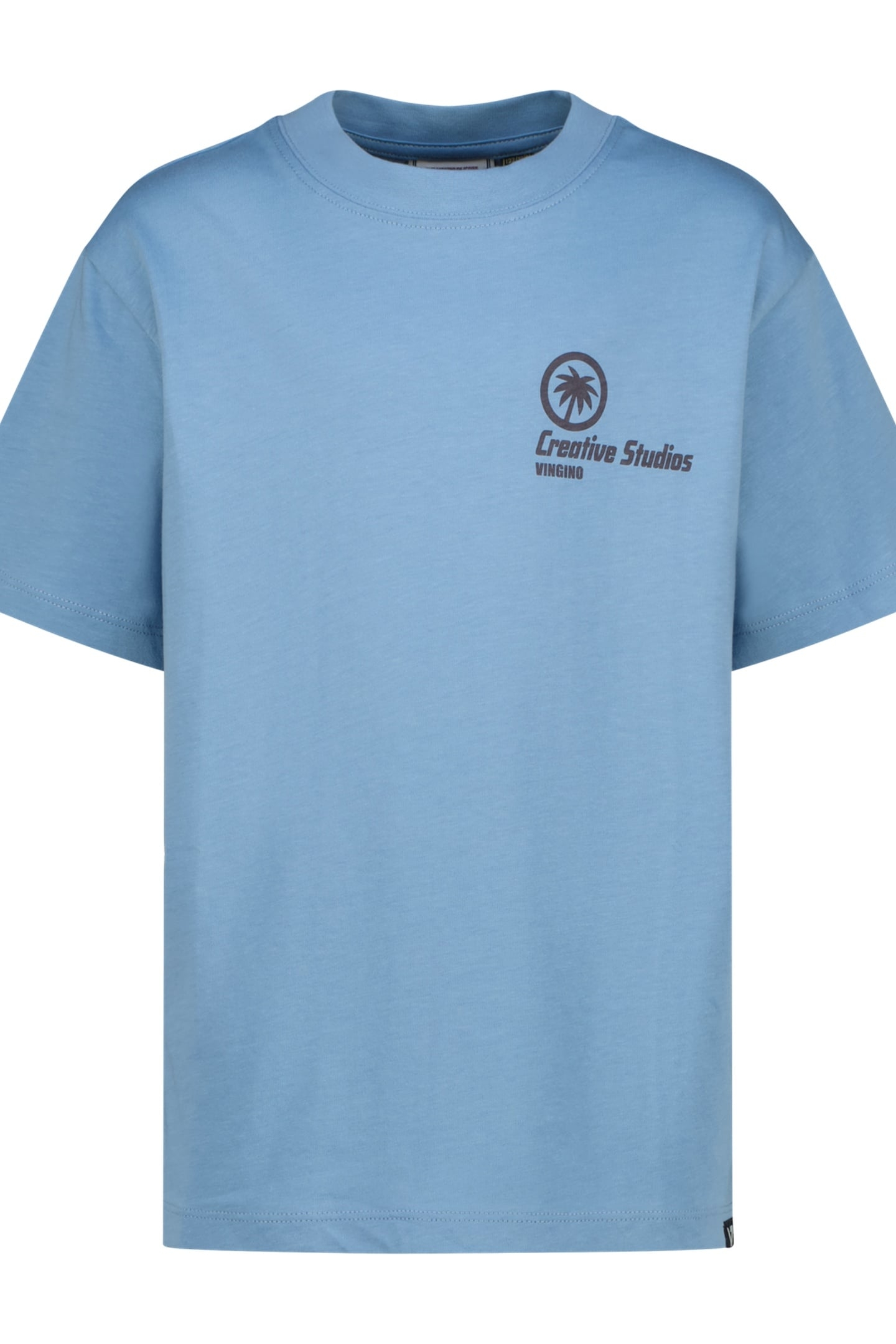 BOYS HOLF T-SHIRT DUSK BLUE 1