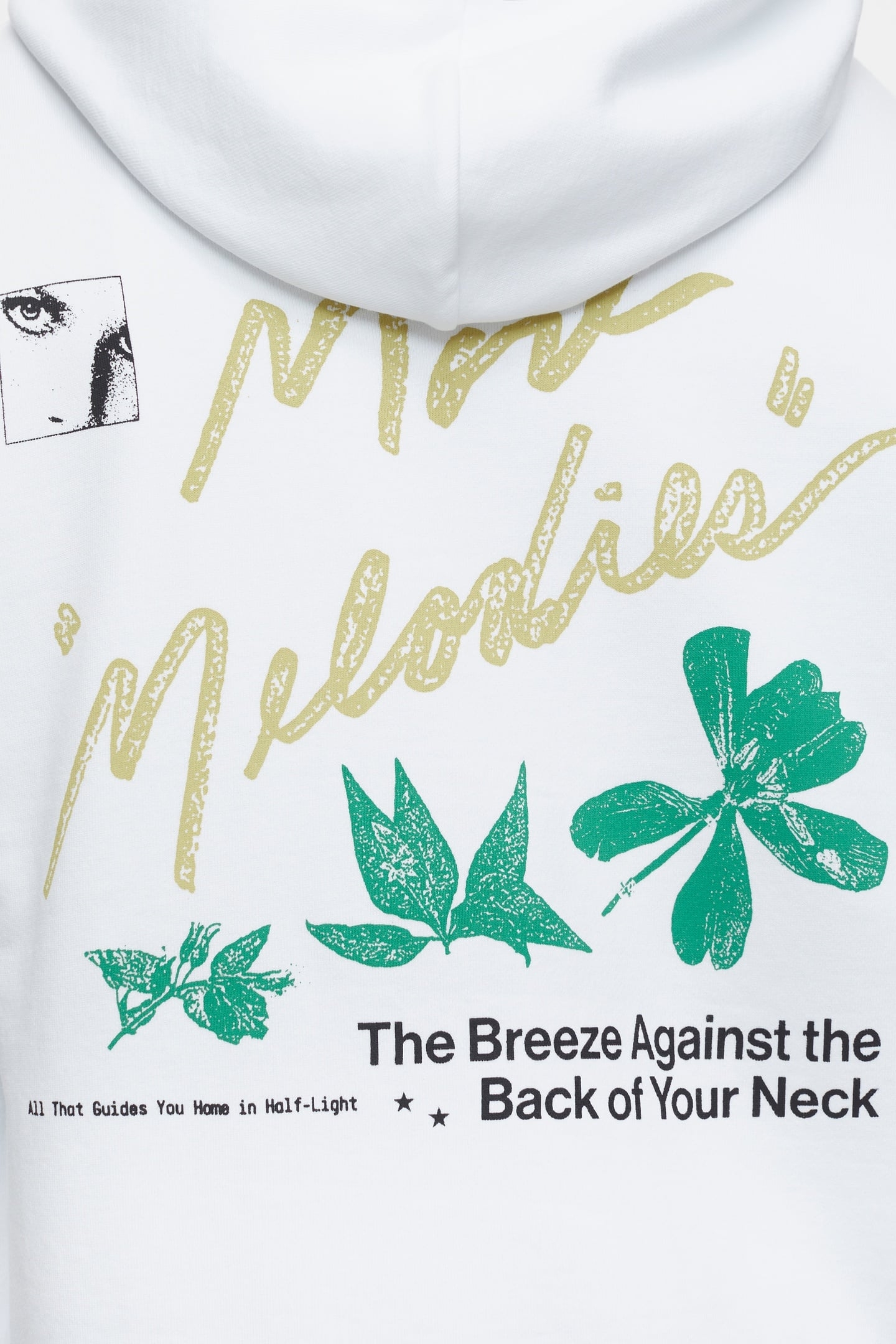 PRINTED HOODIE T-SHIRTS WHITE 7