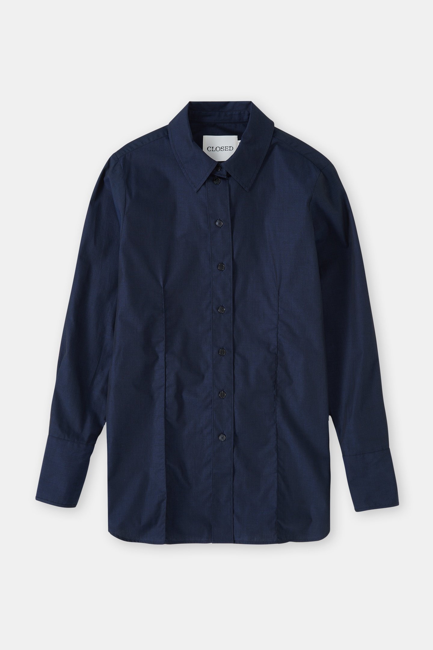 ELONGATED SHIRT SPACE BLUE 4