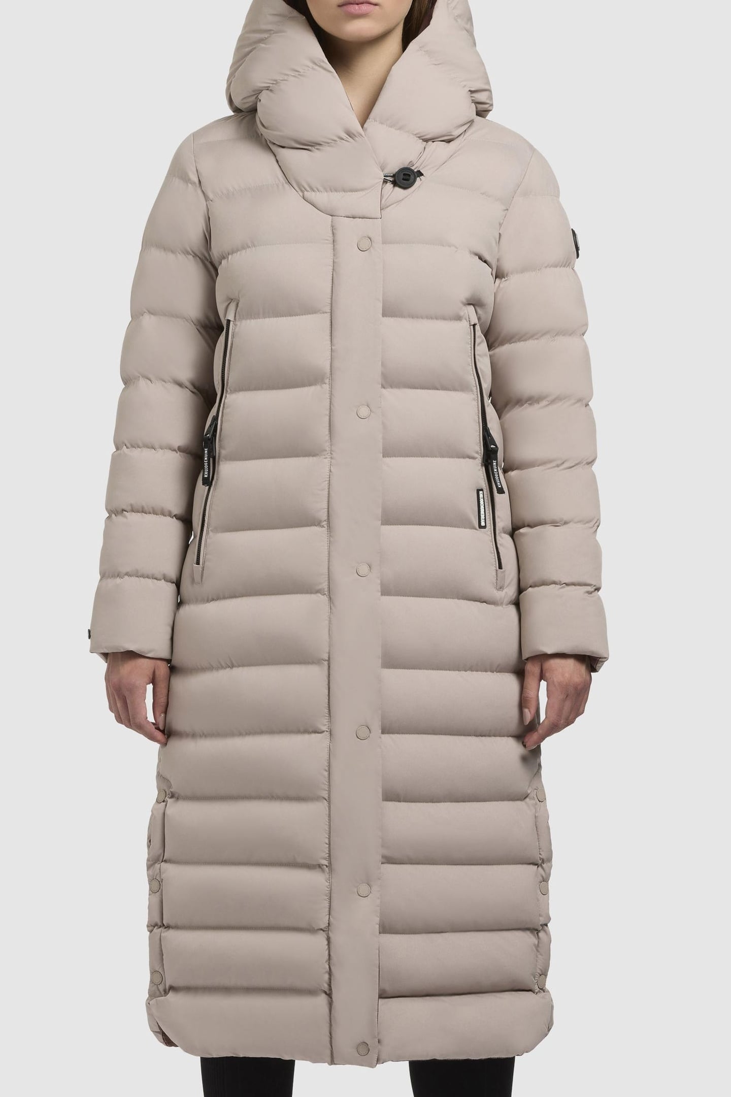 TEIVA2 COAT DUSTY BEIGE 3