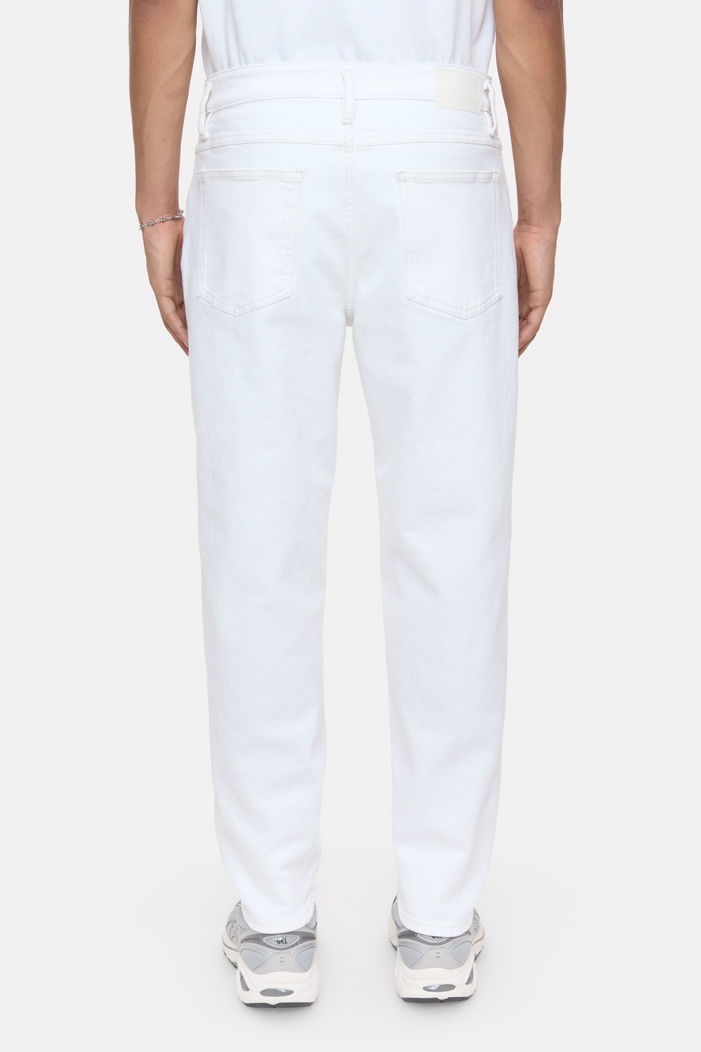 X-LENT TAPERED JEANS IVORY 7