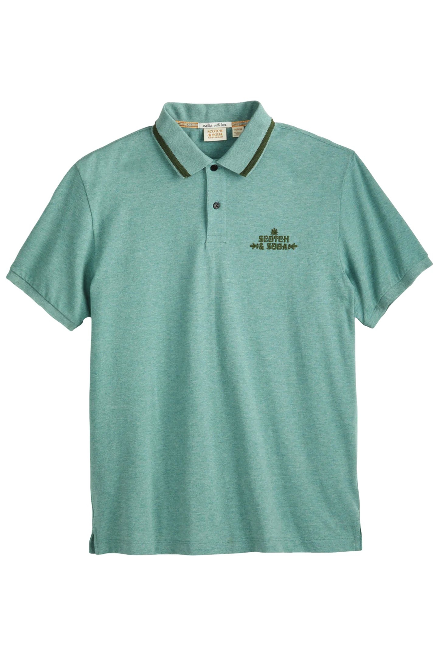 PIQUE SS POLO OLIVE/KHAKI 1