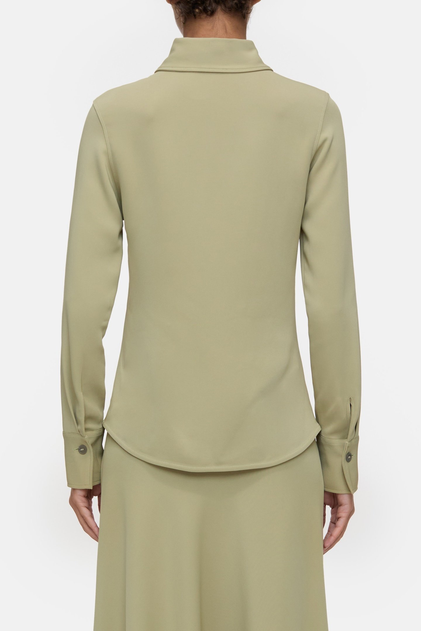 SLIM BLOUSE SAGE TEA 6