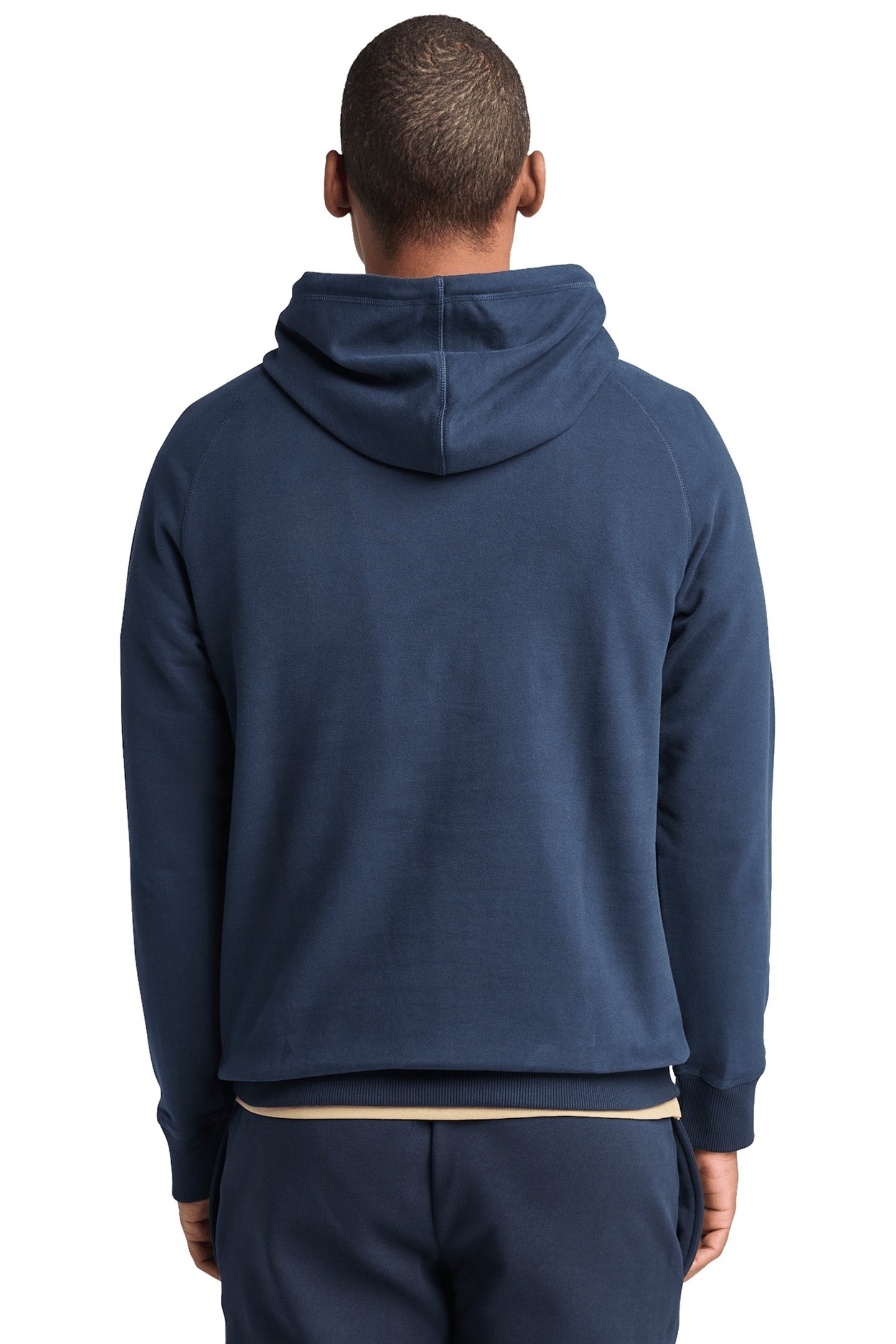 EXETER RIVER LOOPBACK HOODIE DARK SAPPHIRE/DARK DENIM 4