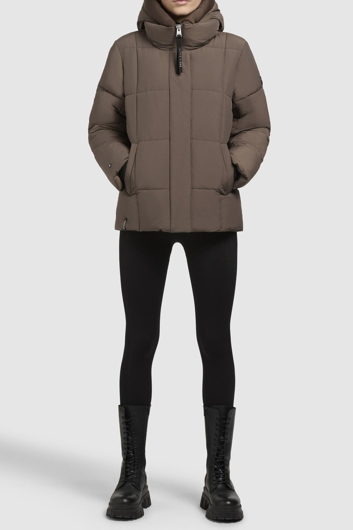 RULA JACKET STONE TAUPE 1