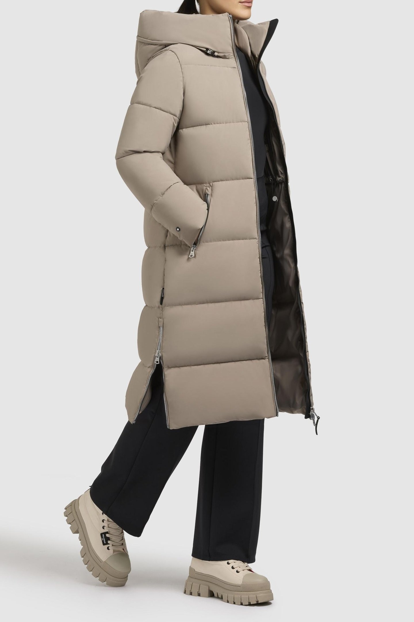 MAGRITT MATT JACKET GREIGE 3