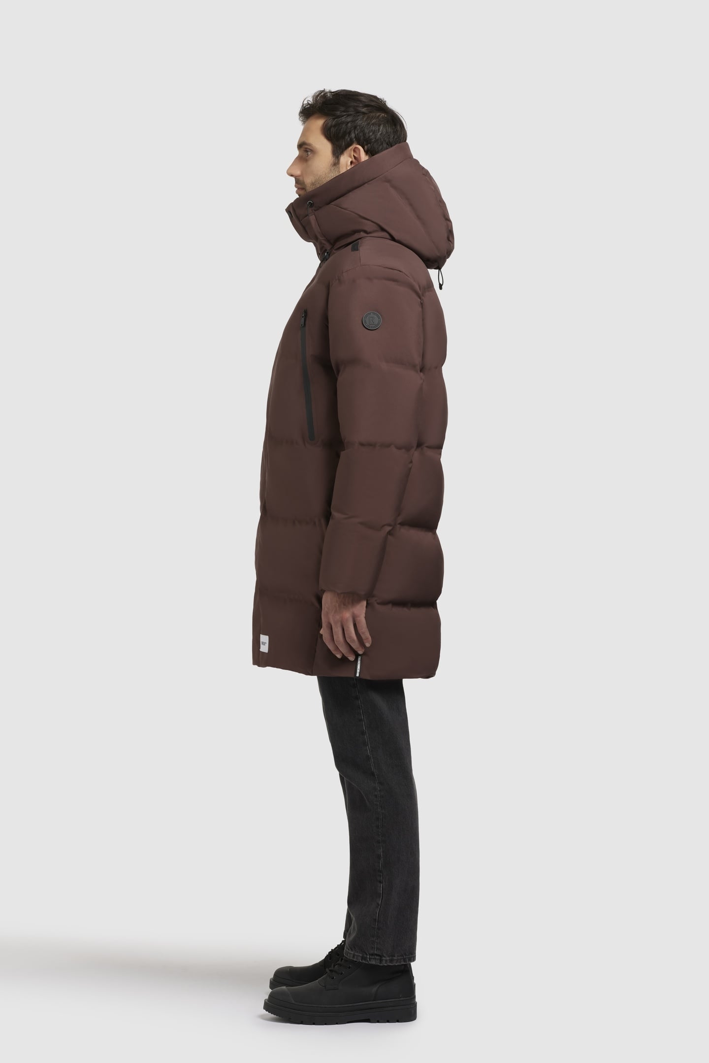 MORSE2 COAT BURGUNDY RED 5