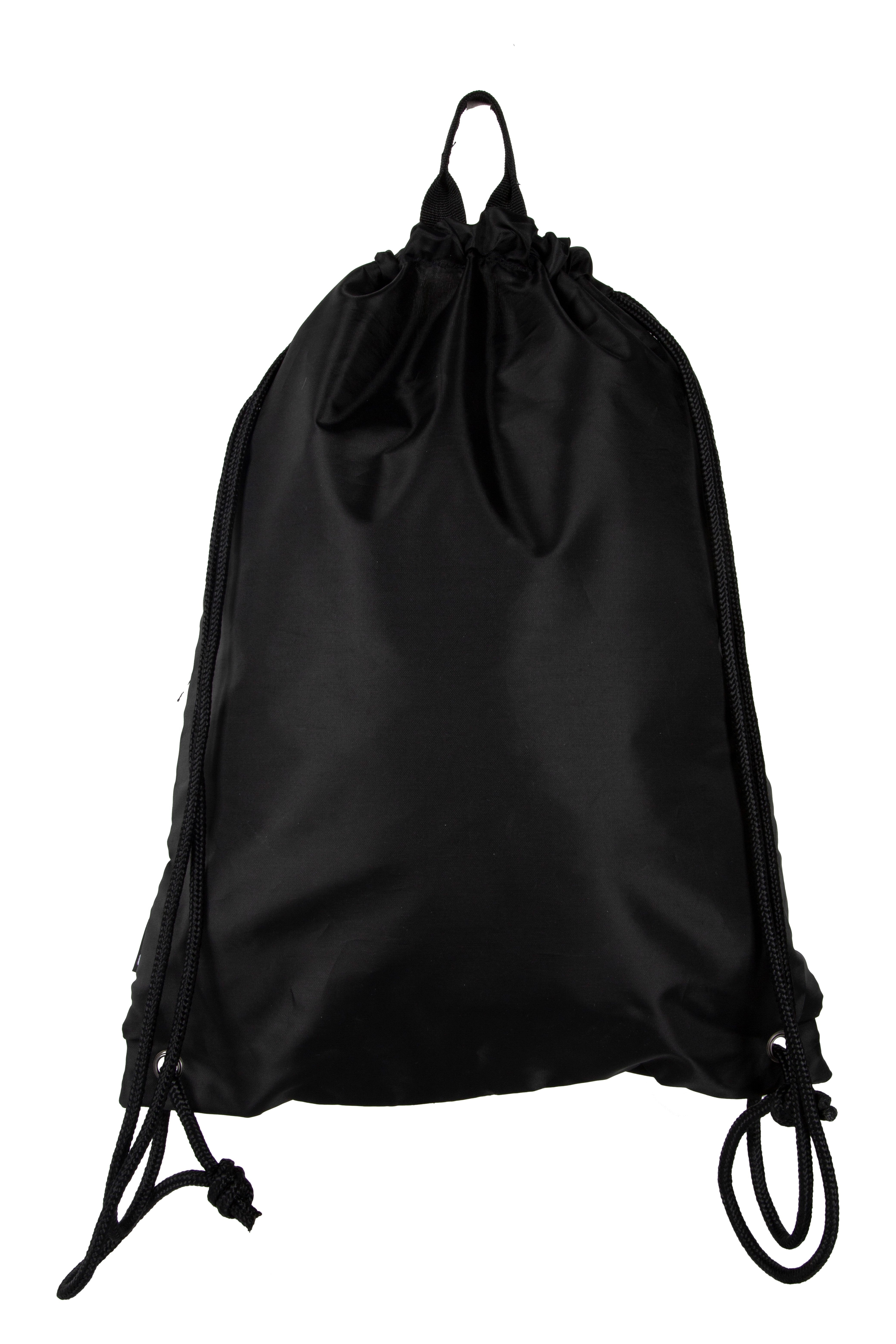 UNISEX LIVORNO SPORT DRAWSTRING BACKPACK BLACK 3