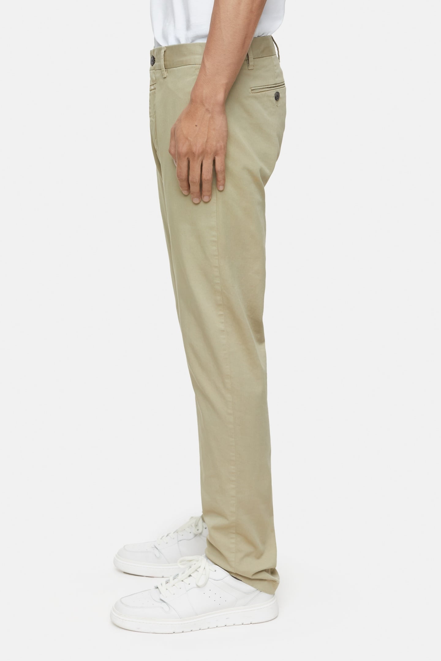 CLIFTON SLIM PANTS SAGE TEA 5