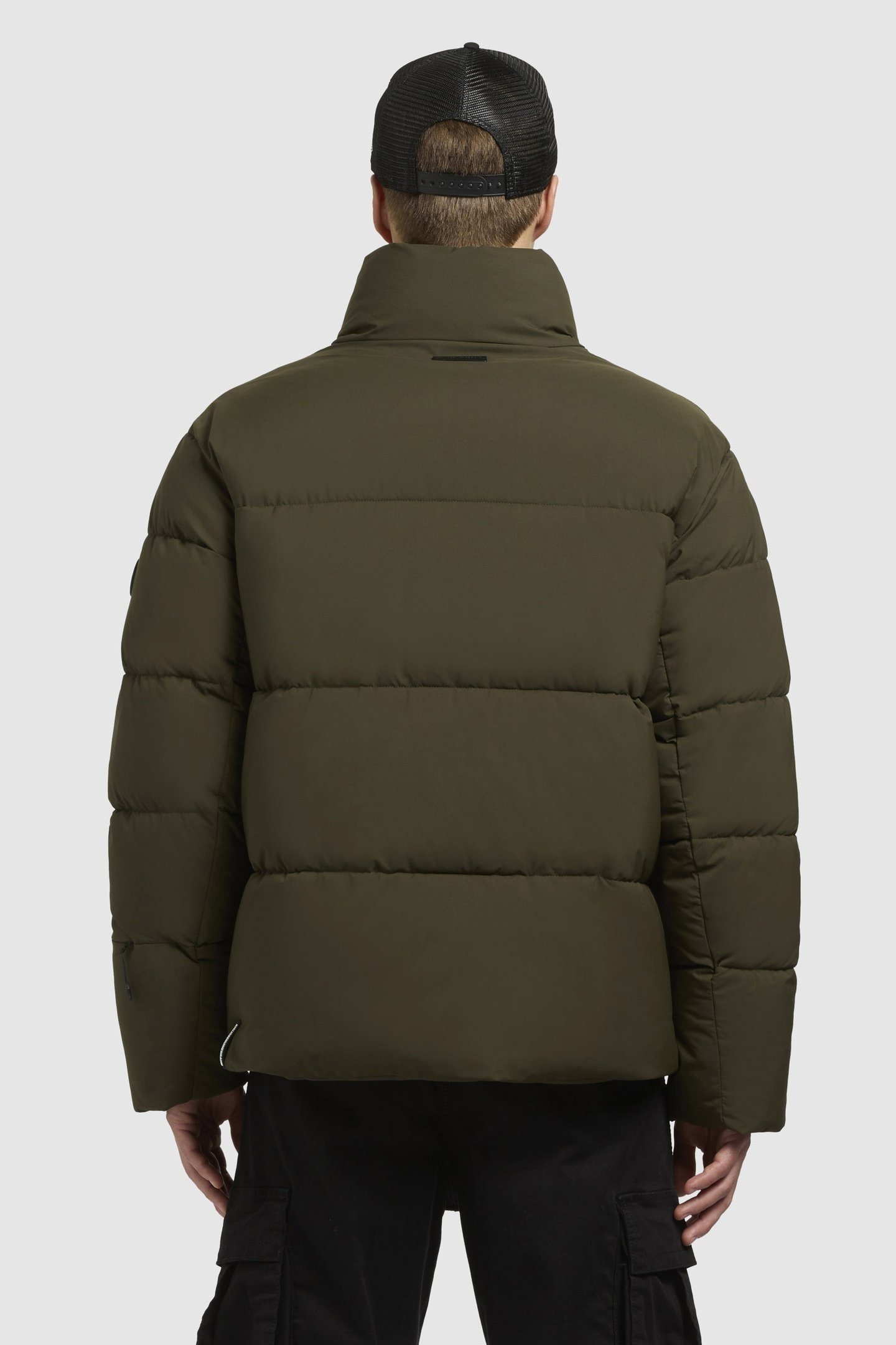 DUNGH MATT JACKET EARTH GREEN 3