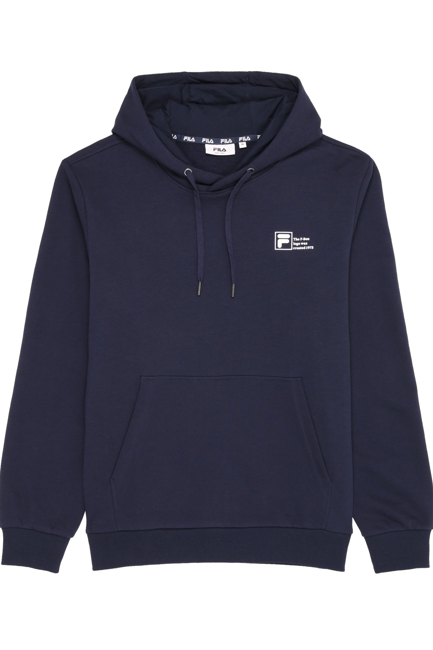 ZWICKAU GRAPHIC LOGO HOODIE BLACK IRIS 1