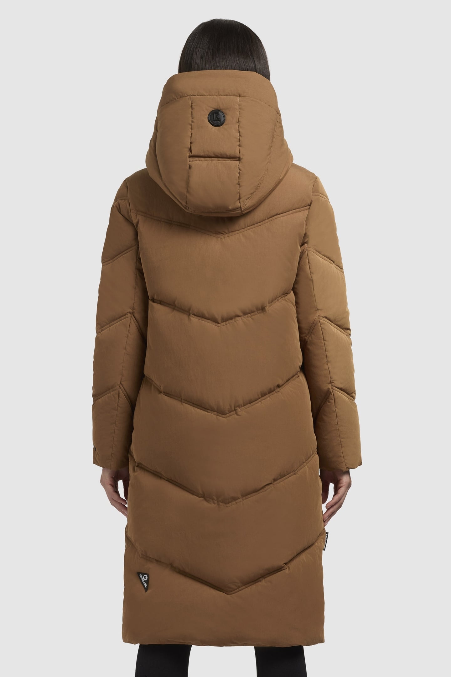 AINU COAT GOLDEN BROWN 2