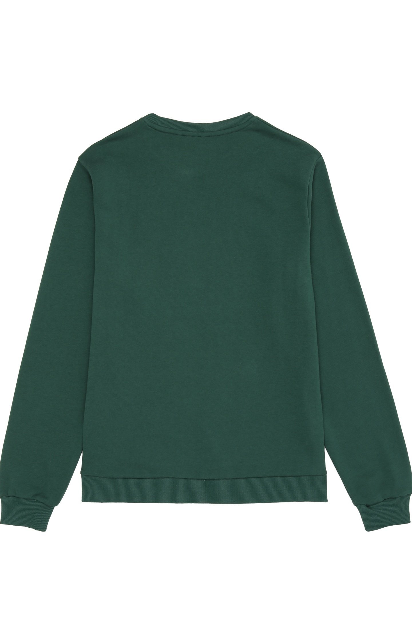 ZNIN LOGO CREW SWEAT POSY GREEN 2