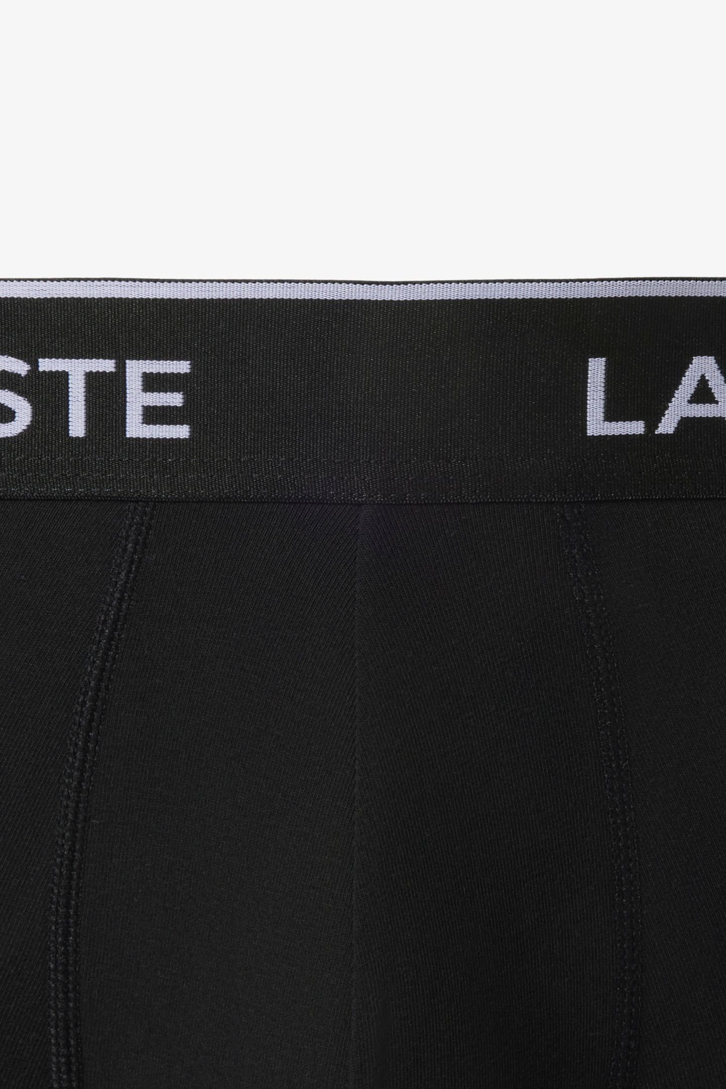 3-PACK STRETCH COTTON TRUNKS BLACK 2