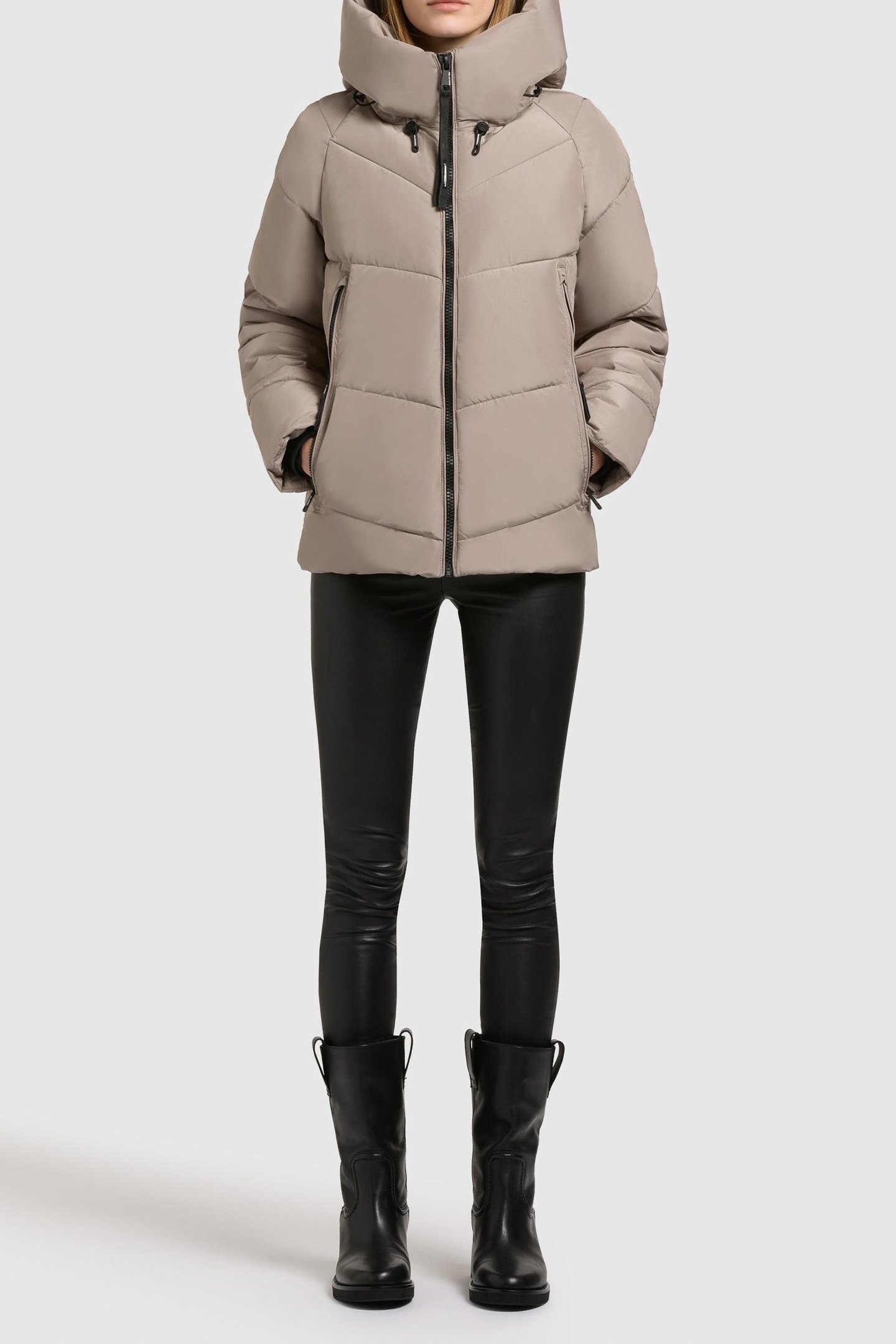 ALESS JACKET GREIGE 1