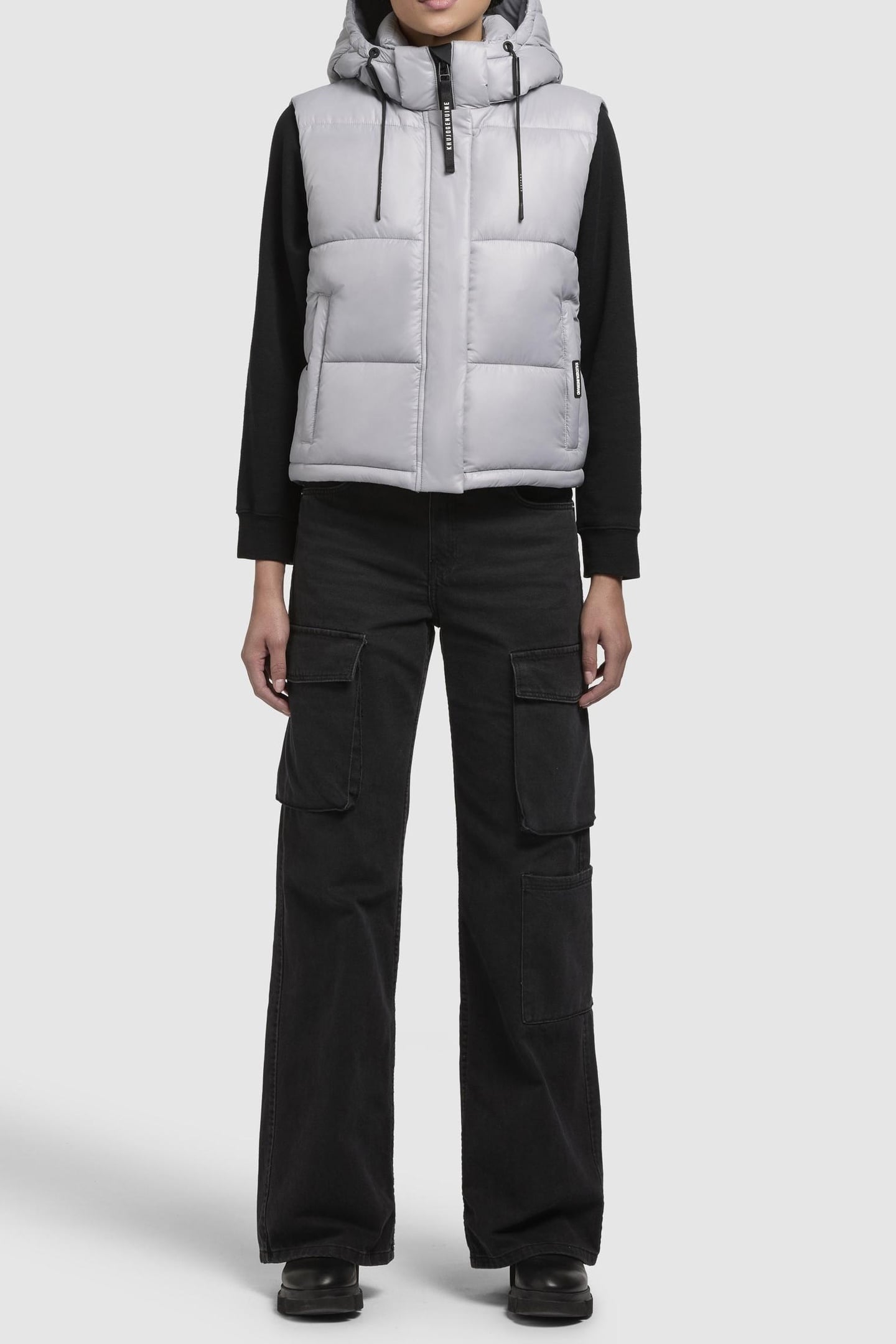 INNA2 SATIN VEST LIGHT FLASH BLUE 1