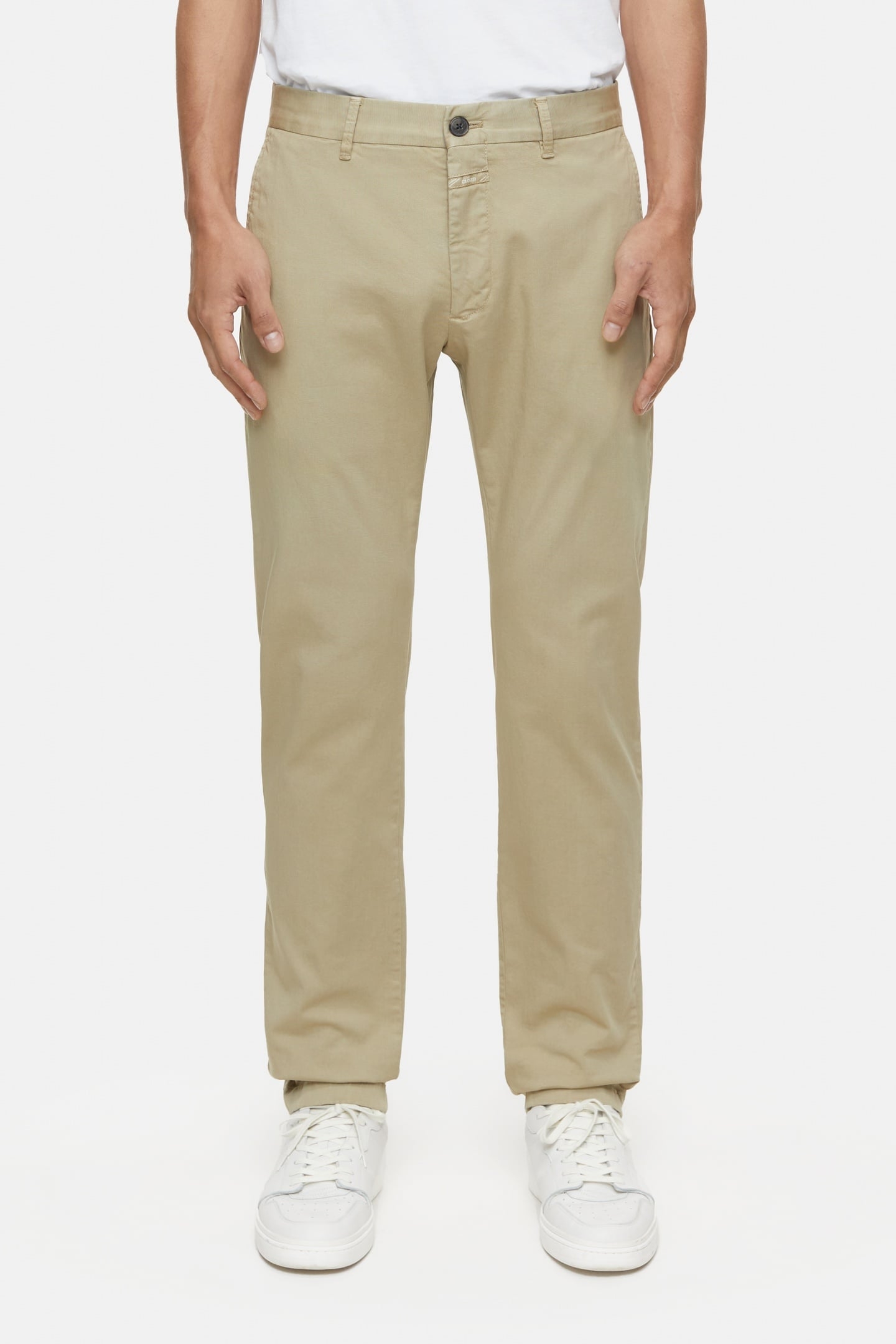 CLIFTON SLIM PANTS SAGE TEA 3