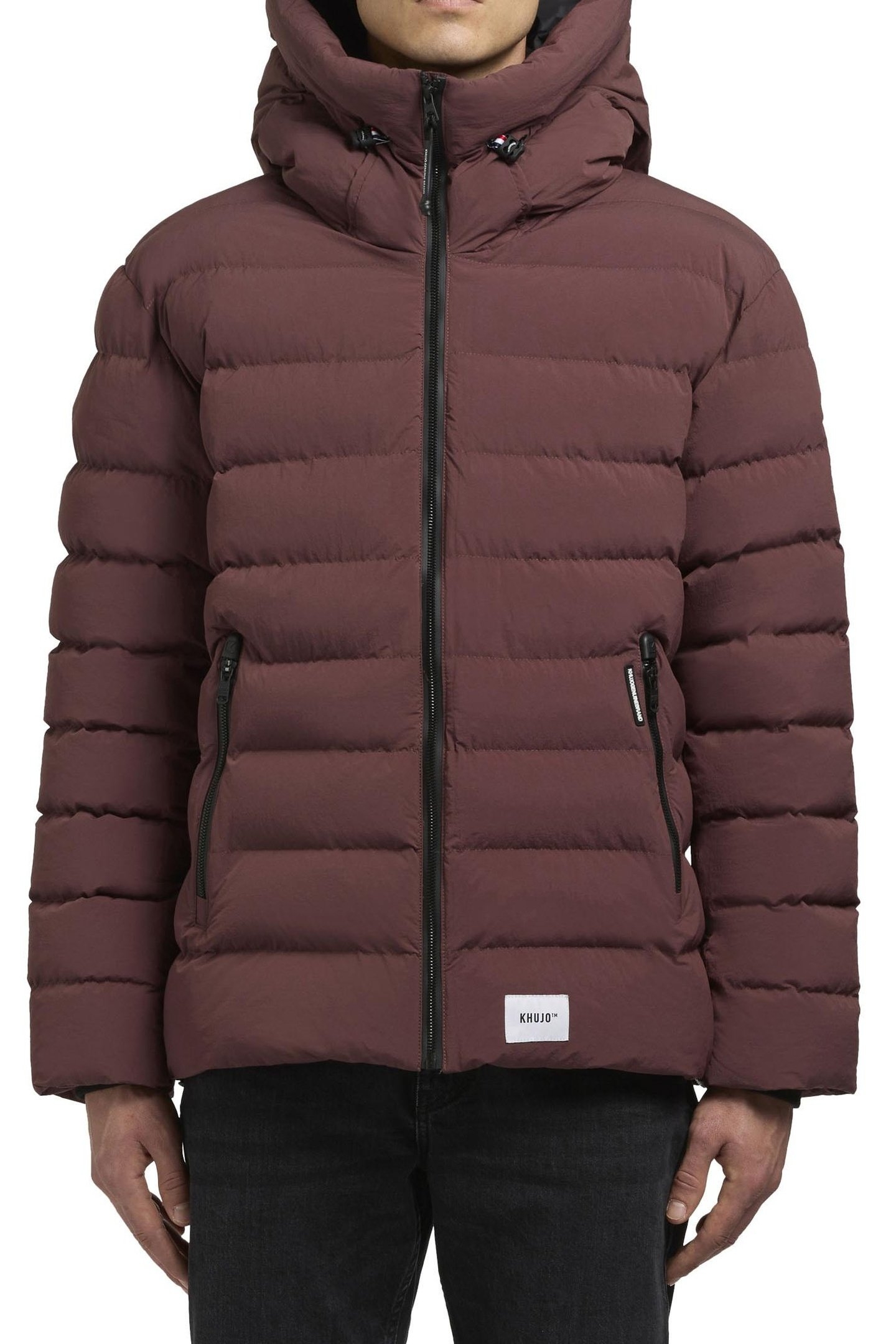 THENO JACKET BURGUNDY RED 2