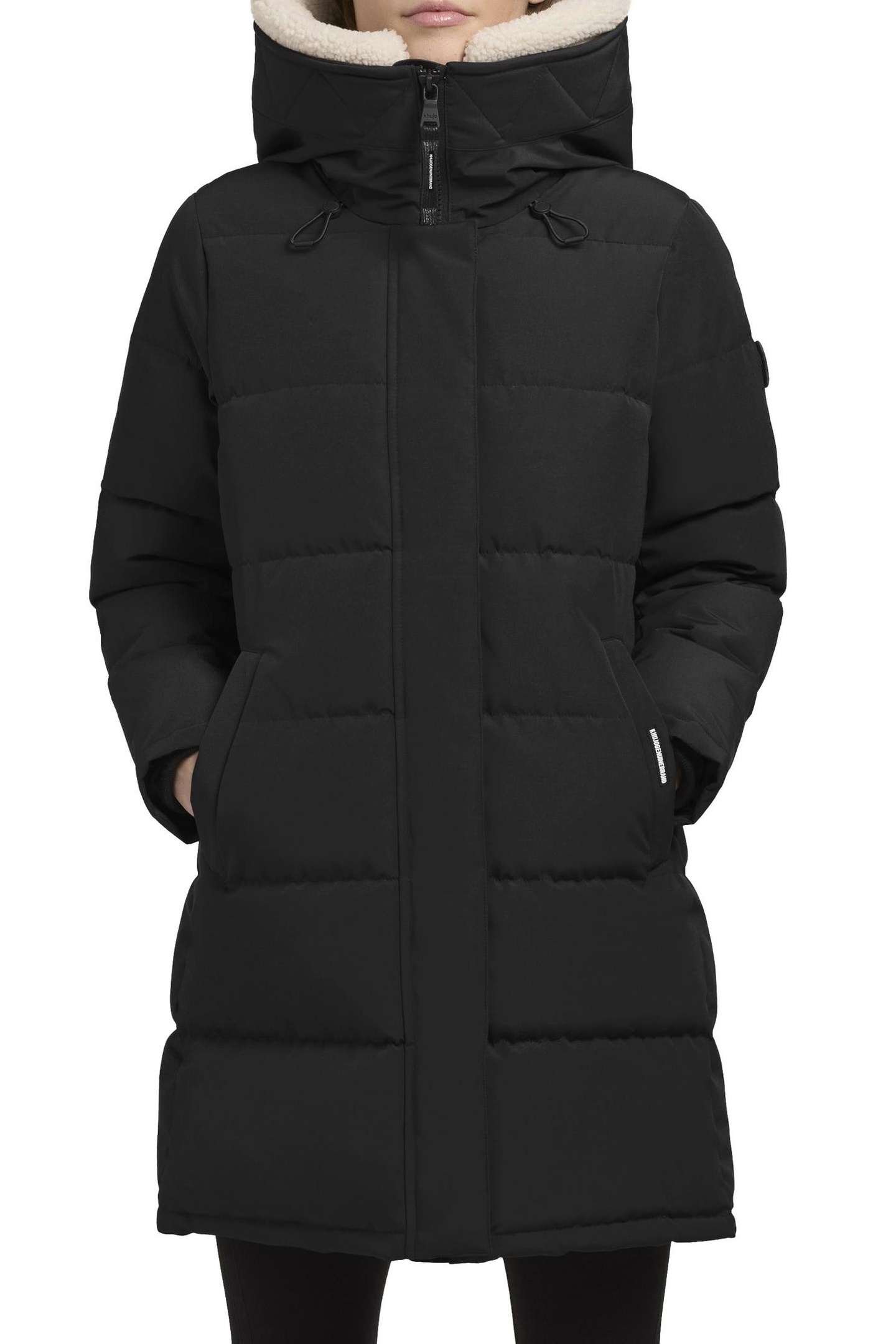 FALTD TEDDY COAT BLACK 6