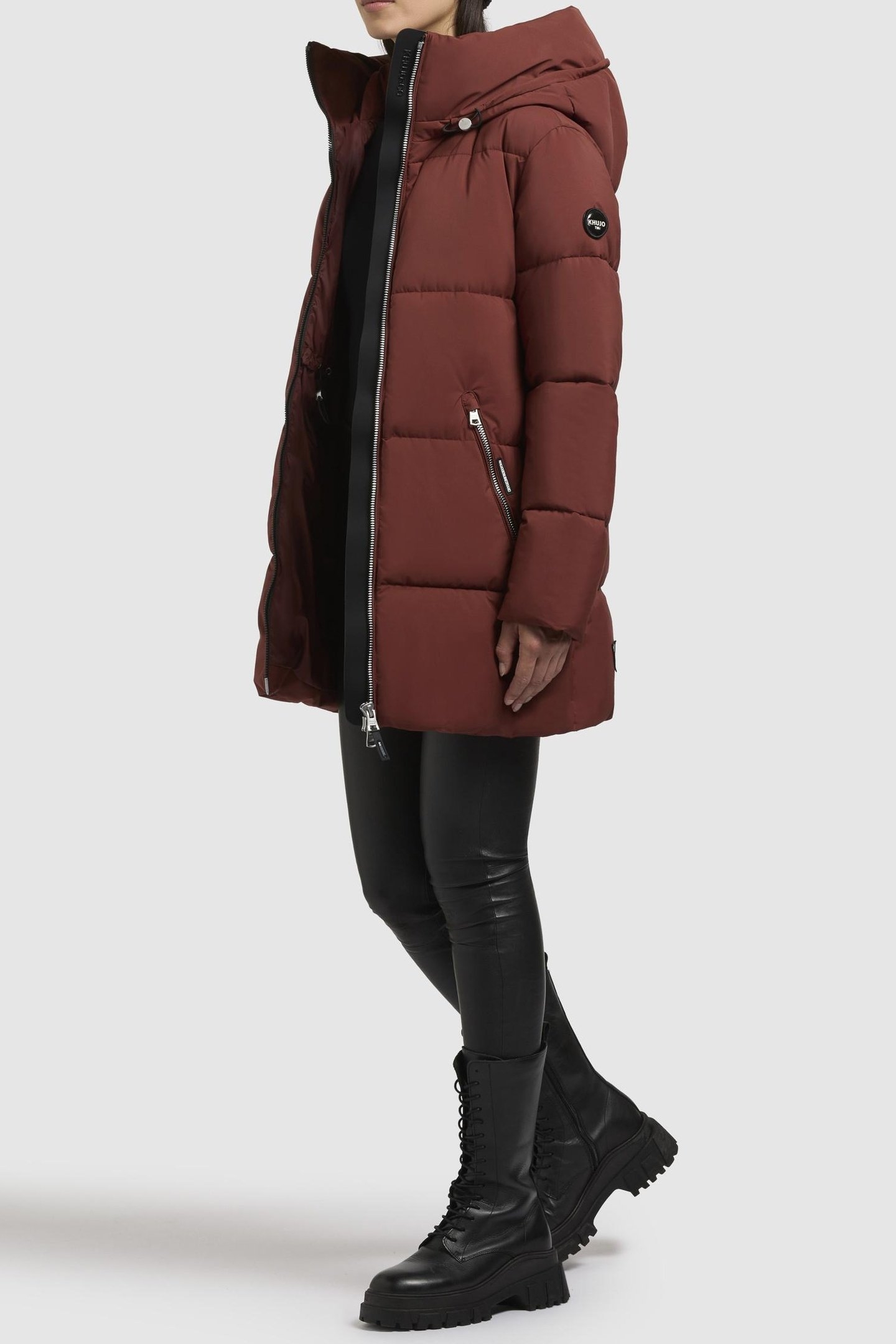 KEMELY MATT COAT COCONUT BROWN 3