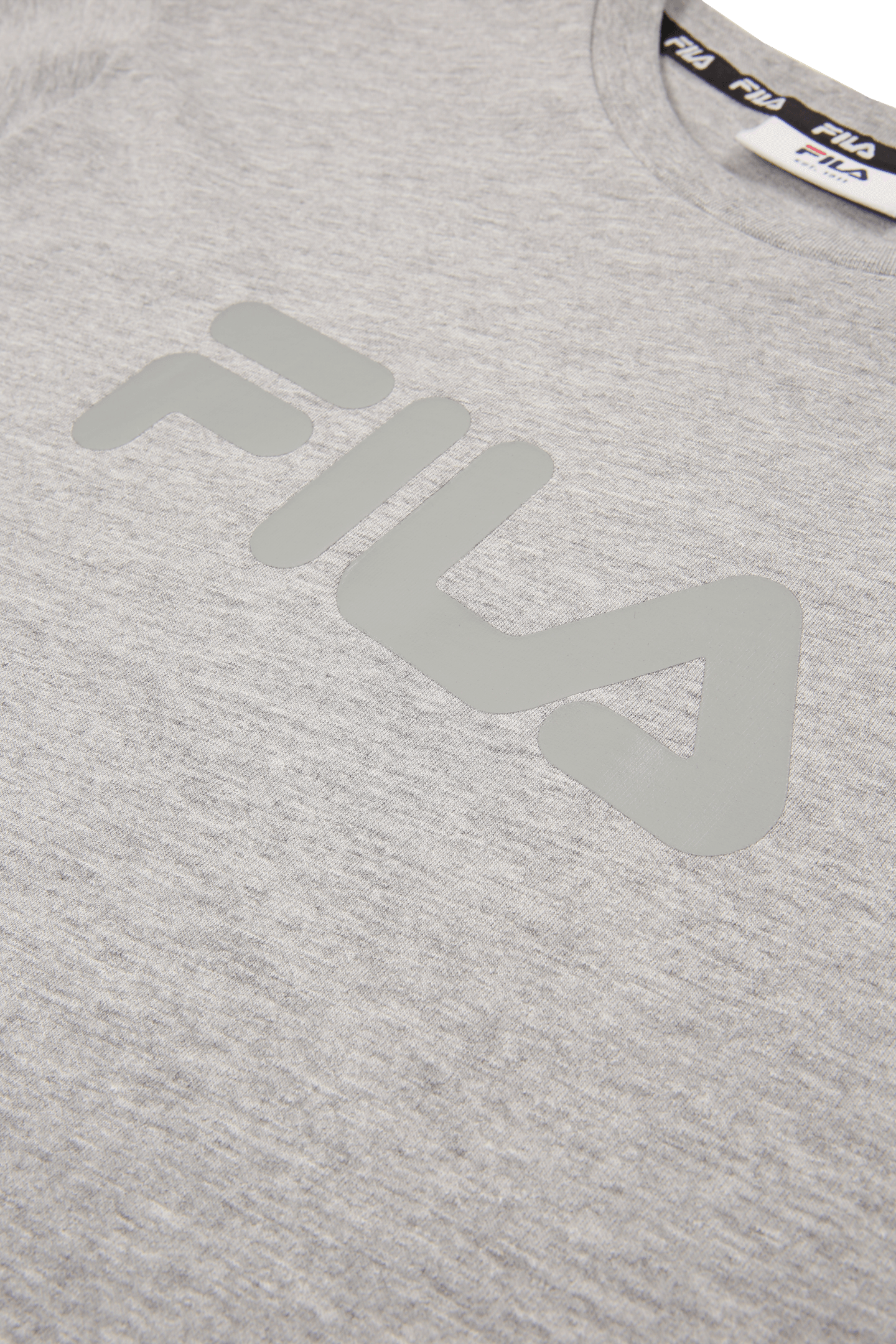 UNISEX ZULOS LOGO T-SHIRT MEDIUM GREY MELANGE 3