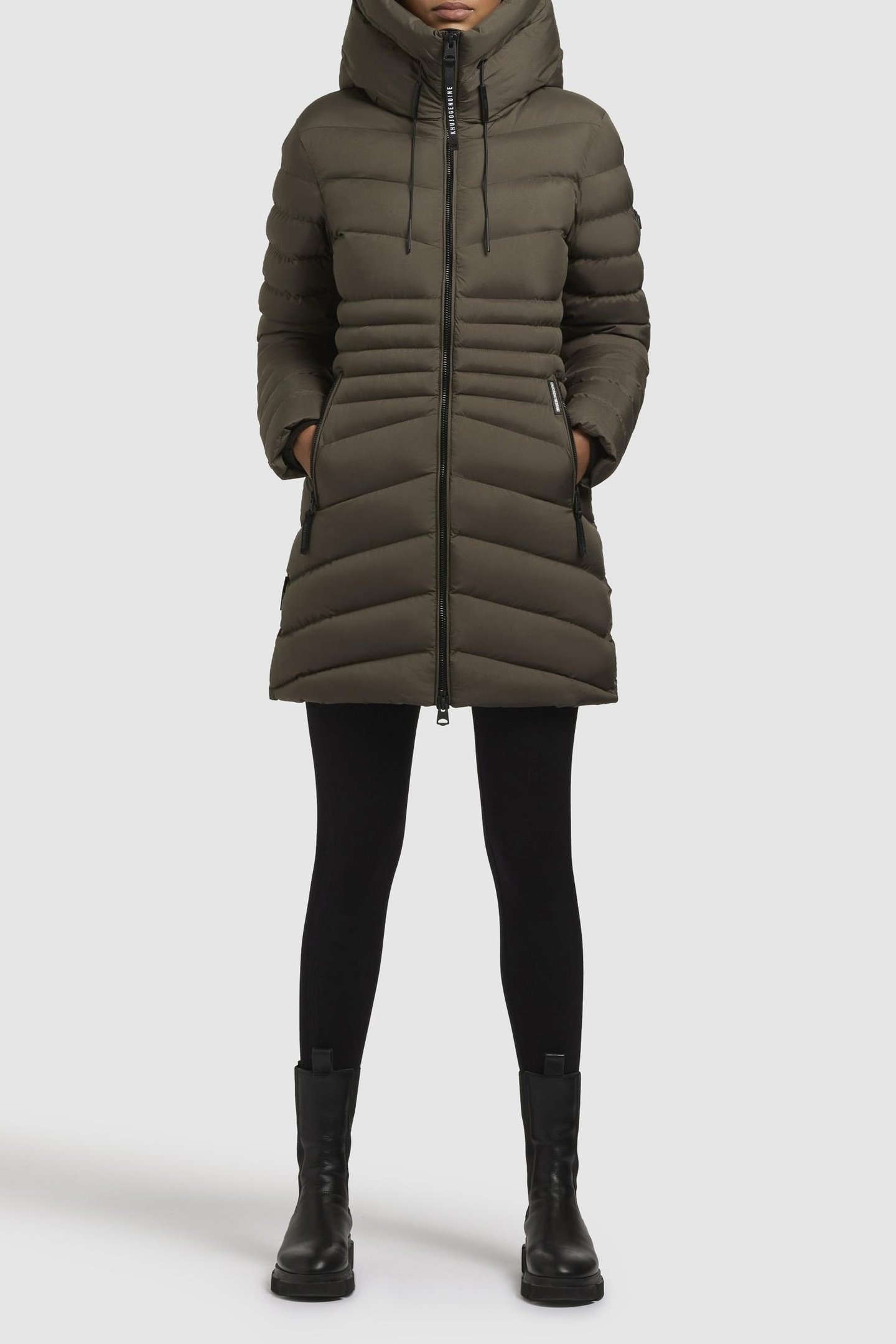 SAAMAR COAT NATURE GREEN 1