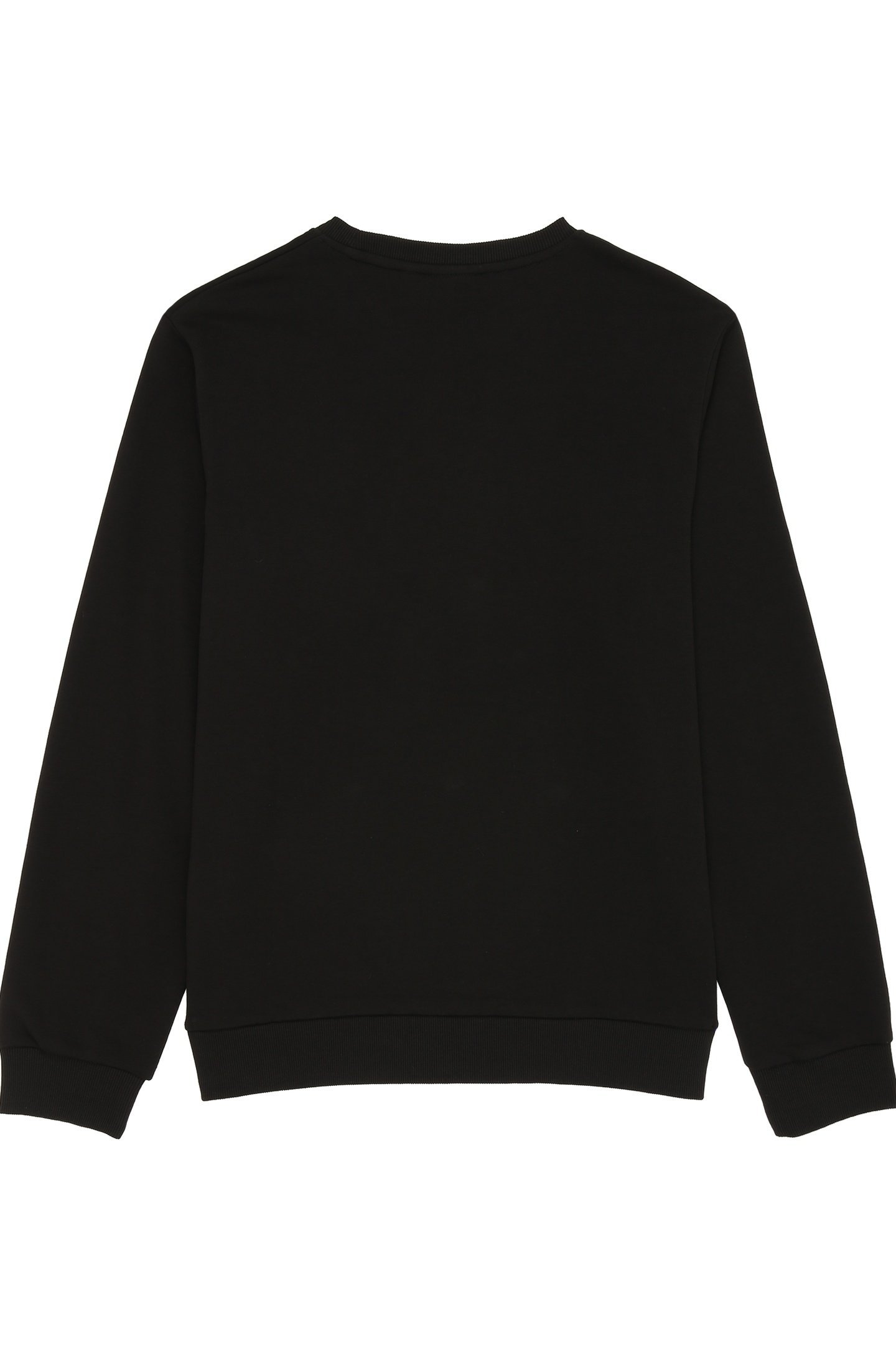 ZNIN LOGO CREW SWEAT BLACK 2