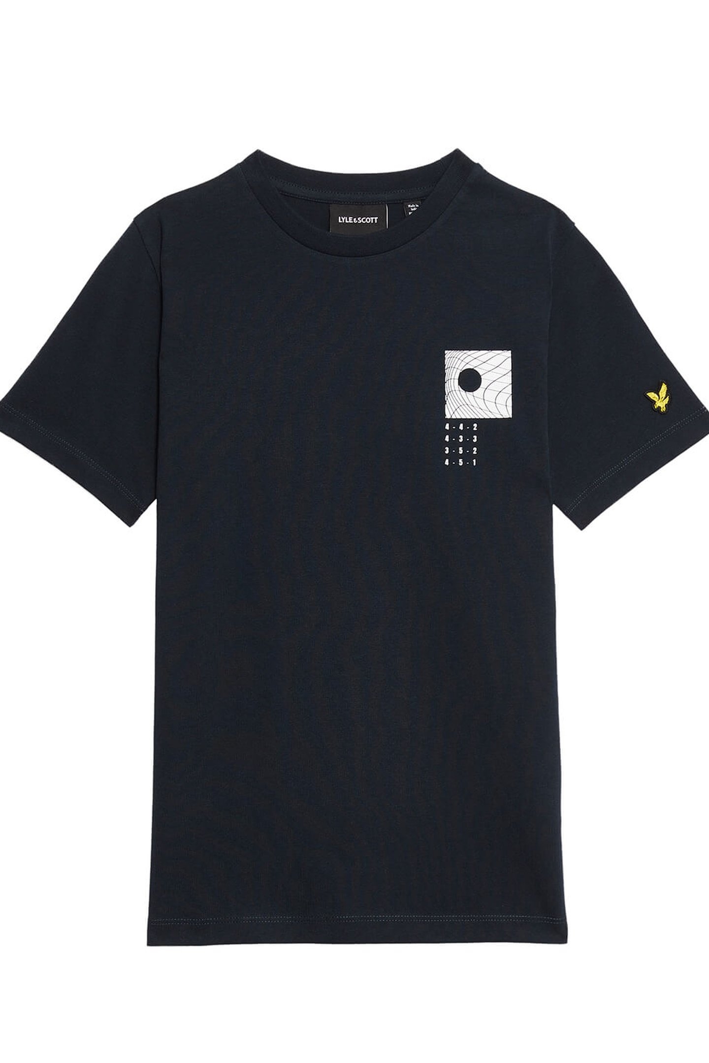 DISRUPT GRAPHIC PRINT T-SHIRT DARK NAVY 1