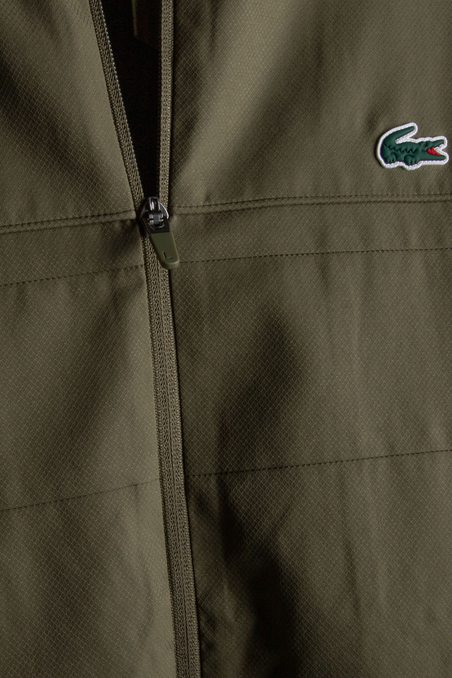 WATER-REPELLENT SPORT TRACK JACKET OLIVE/OLIVE-OLIVE 4