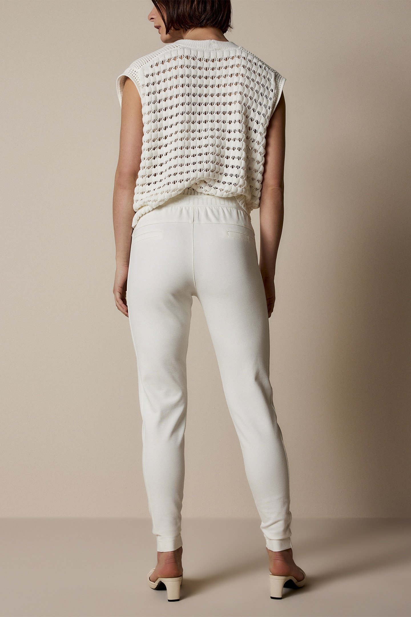 TROUSERS SPORTY PUNTO MILANO WHITE 2